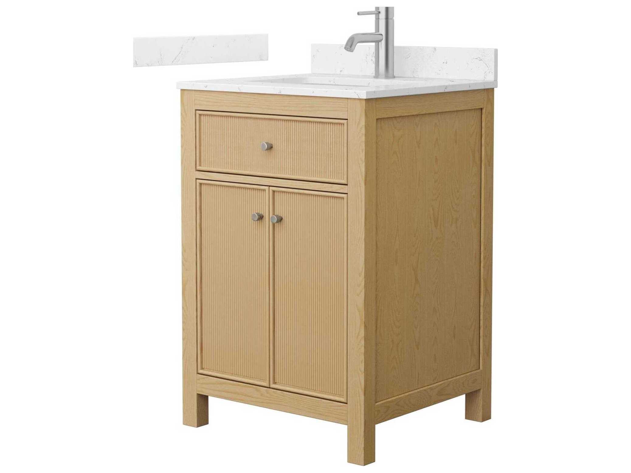 Wyndham Collection Pendry 24" Tanned Oak Vanity
