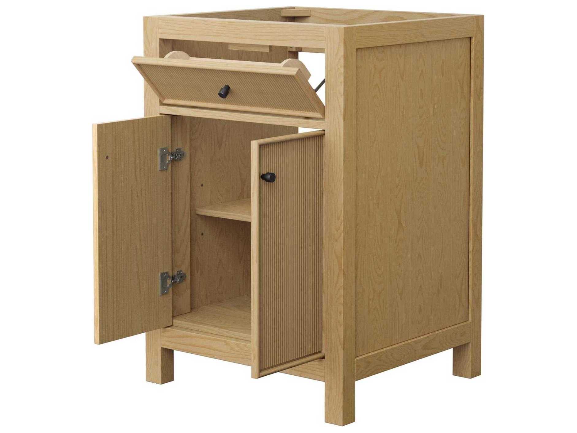 Wyndham Collection Pendry 24" Tanned Oak Vanity