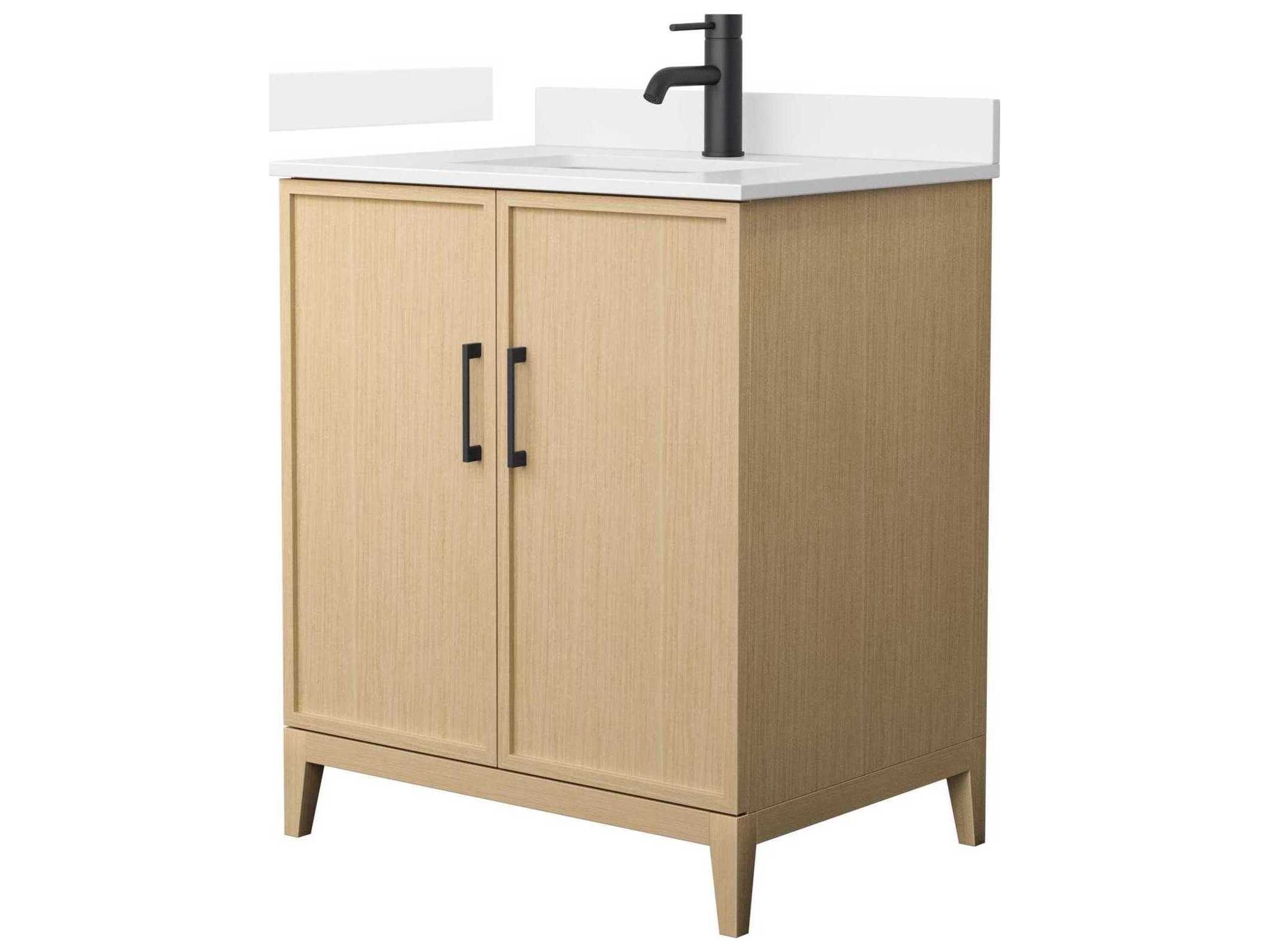 Wyndham Collection Elan 30" White Vanity