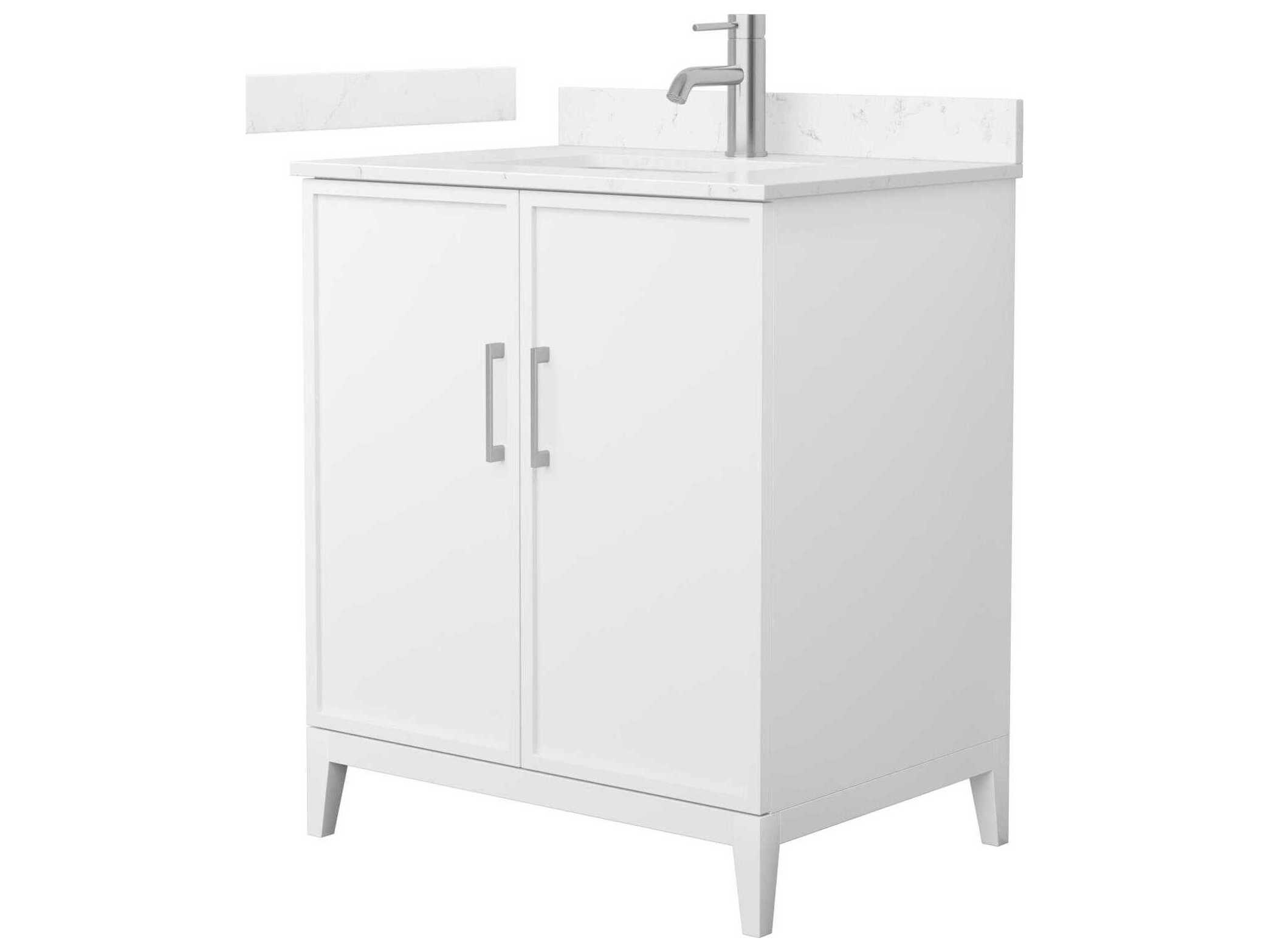 Wyndham Collection Elan 30" White Vanity