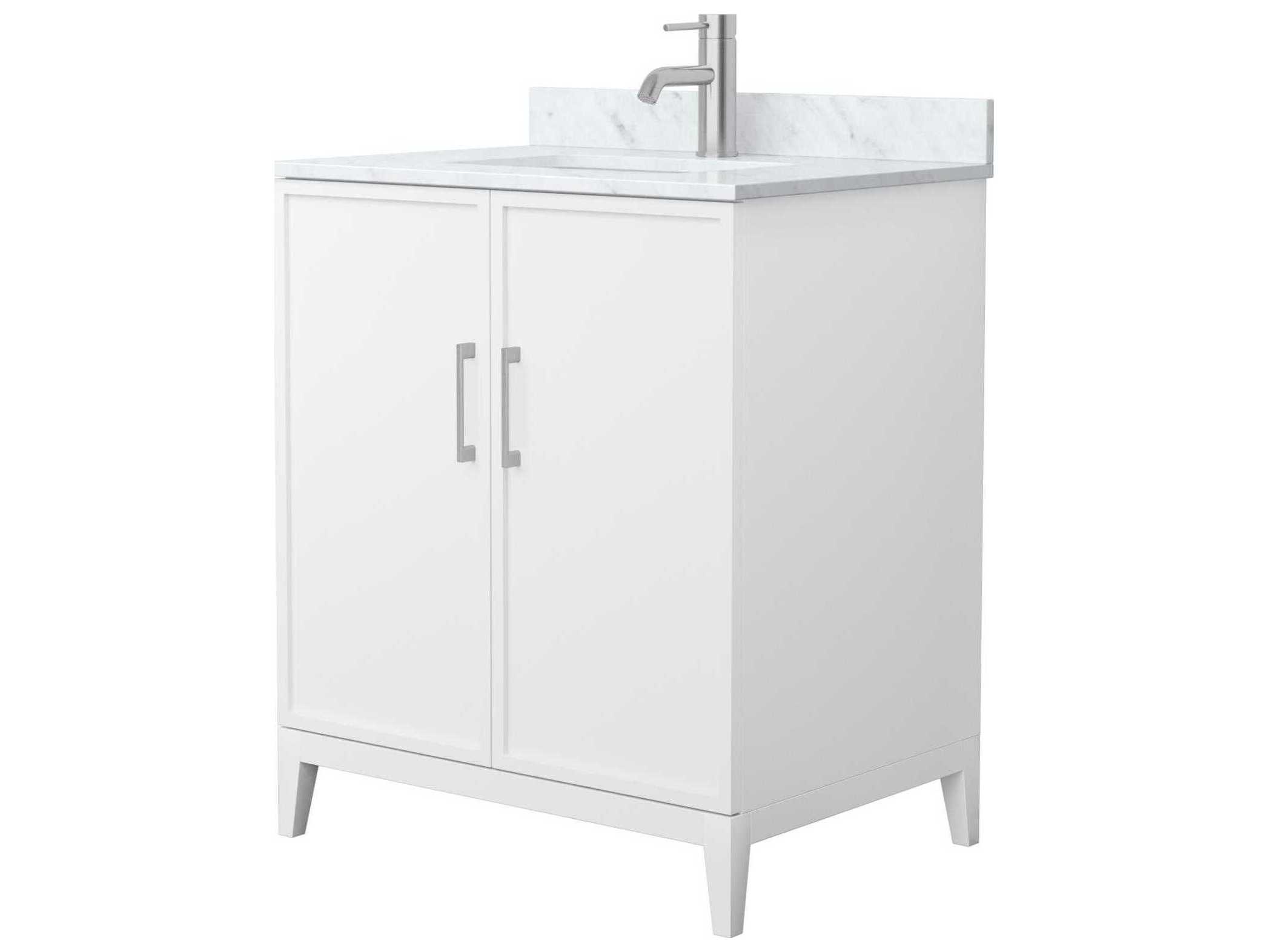 Wyndham Collection Elan 30" White Vanity