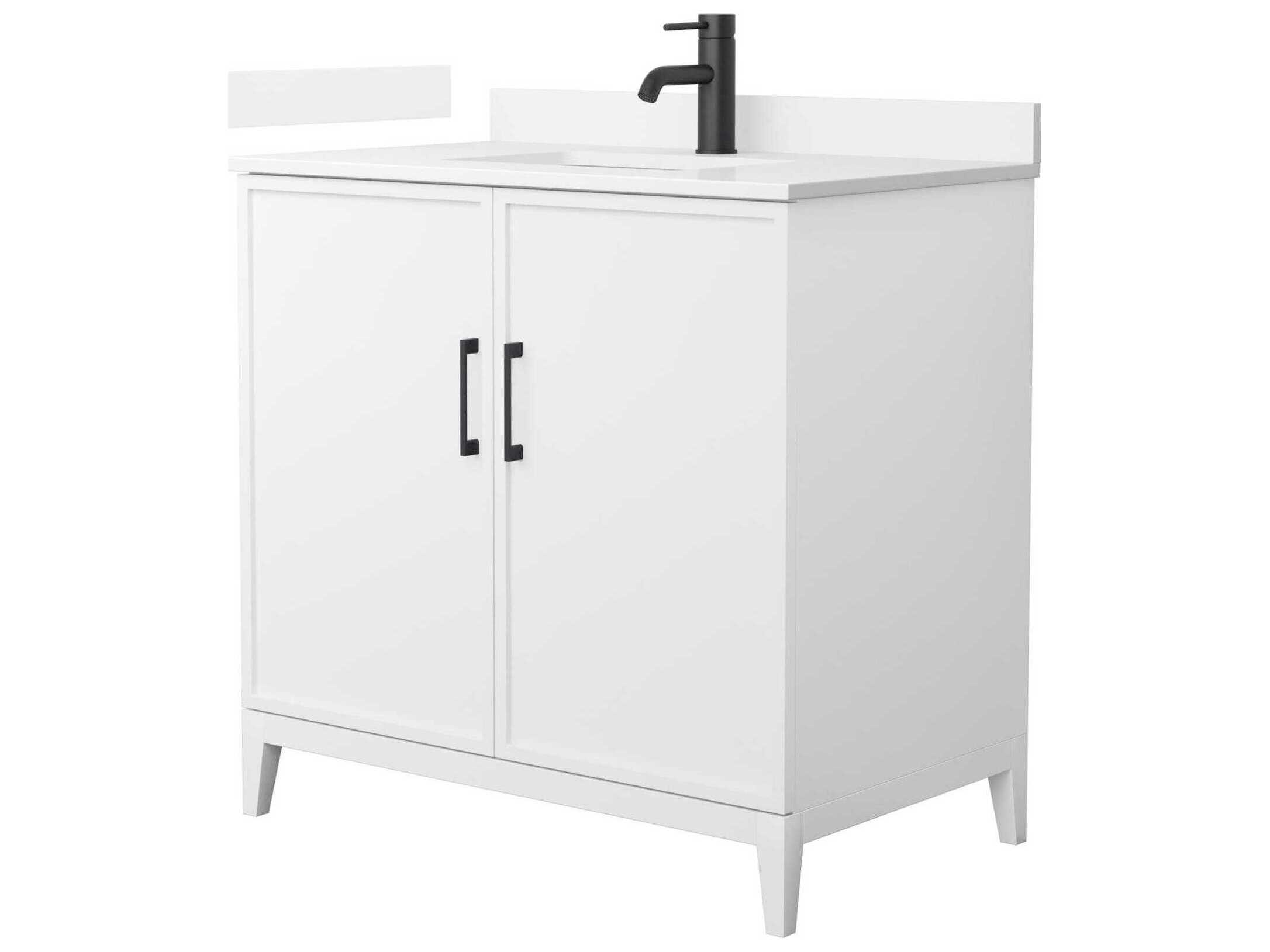 Wyndham Collection Elan 36" White Vanity