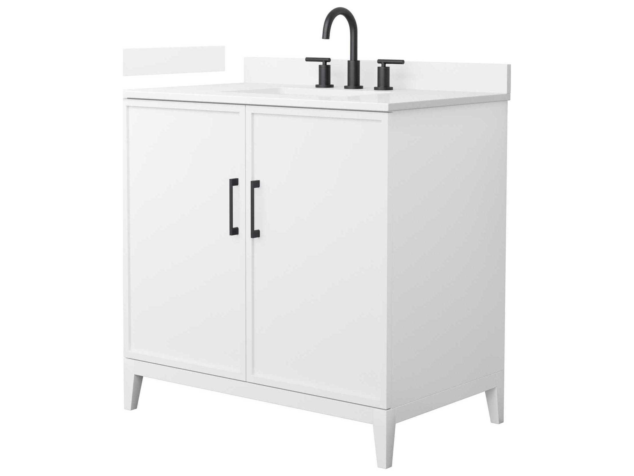 Wyndham Collection Elan 36" White Vanity