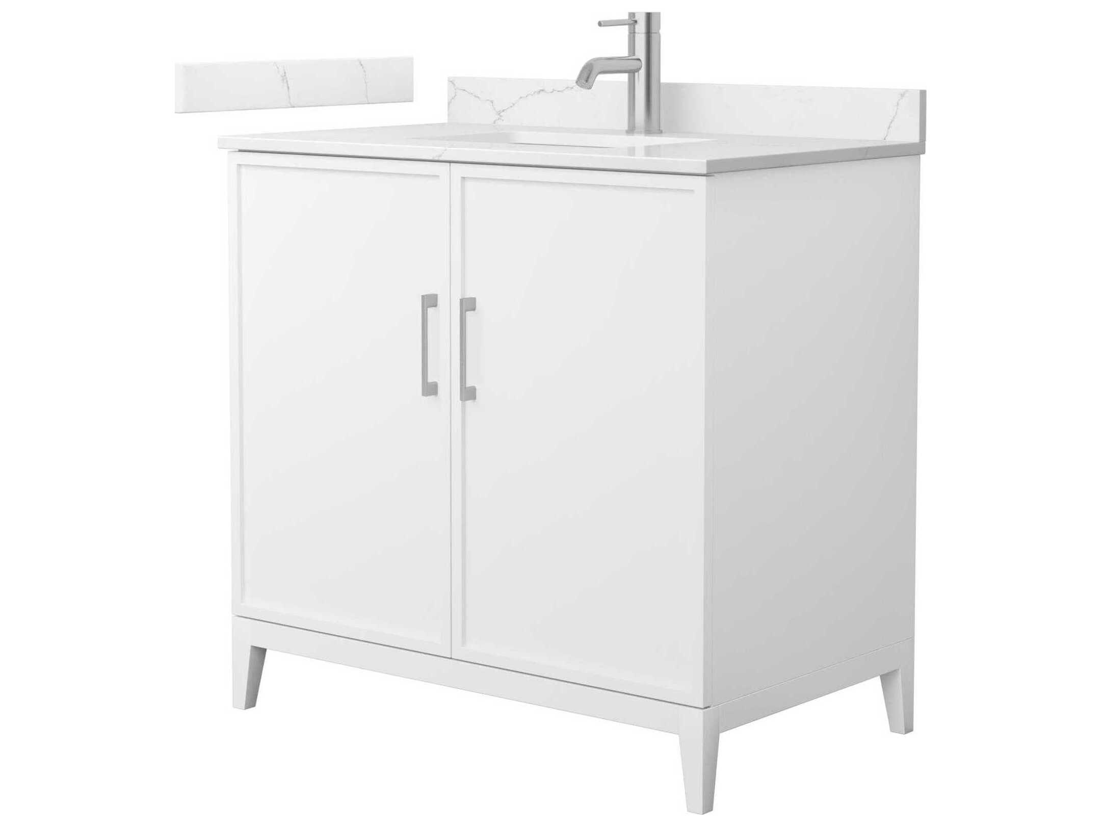 Wyndham Collection Elan 36" White Vanity