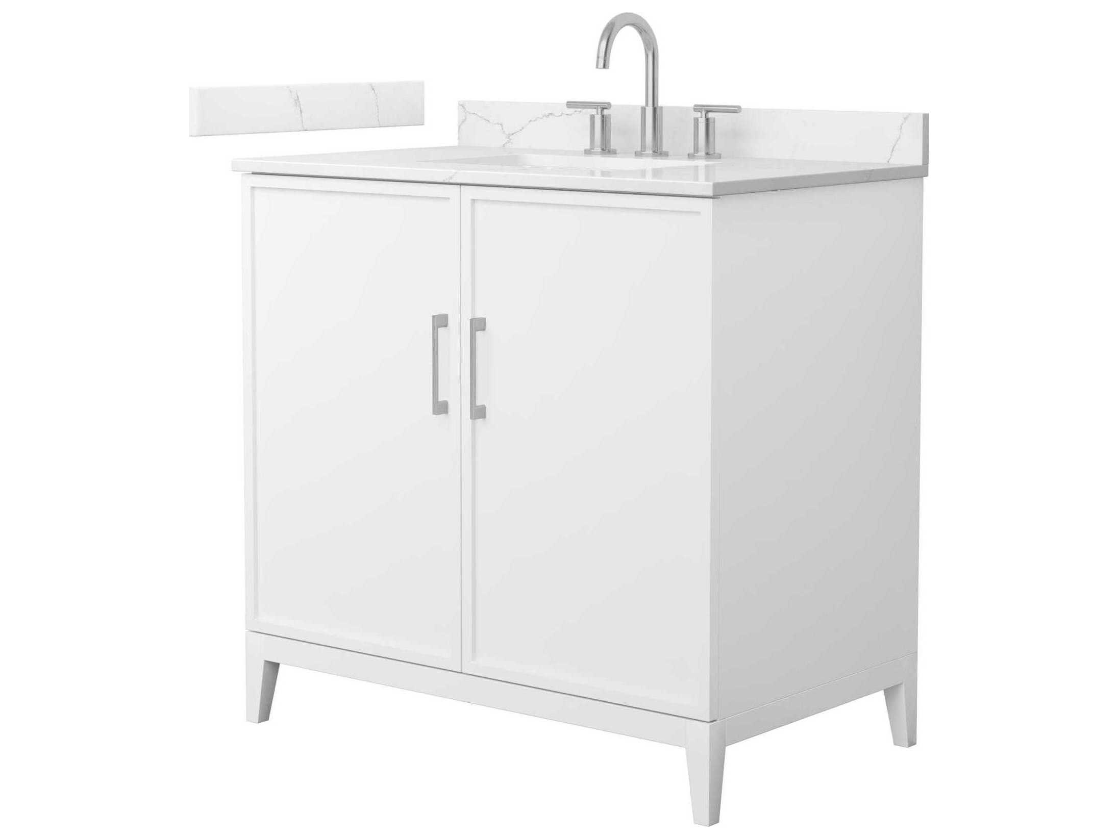 Wyndham Collection Elan 36" White Vanity
