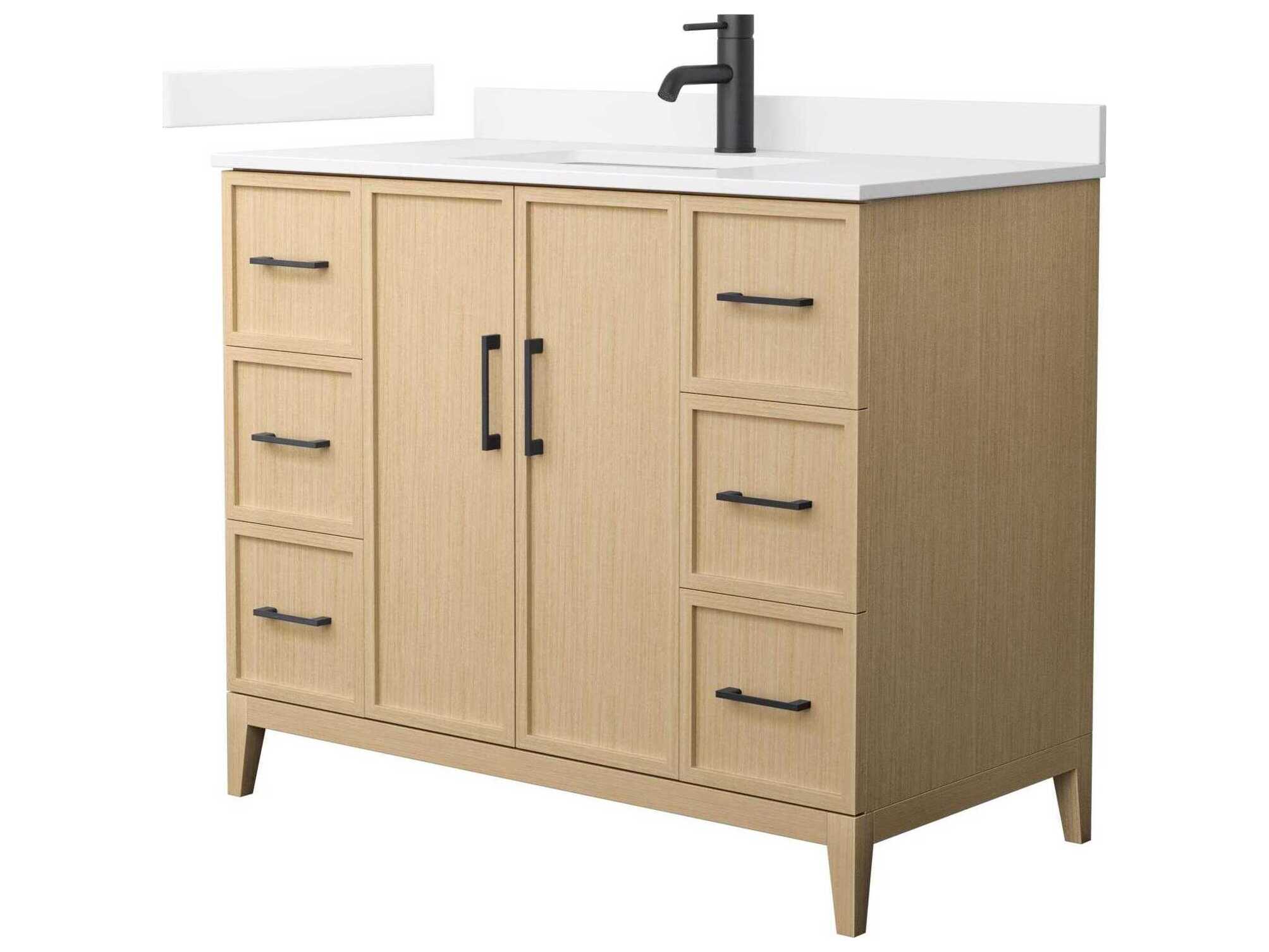 Wyndham Collection Elan 42" White Vanity