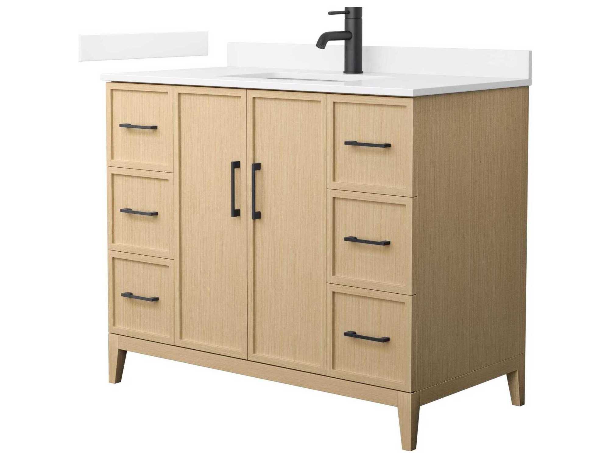 Wyndham Collection Elan 42" White Vanity