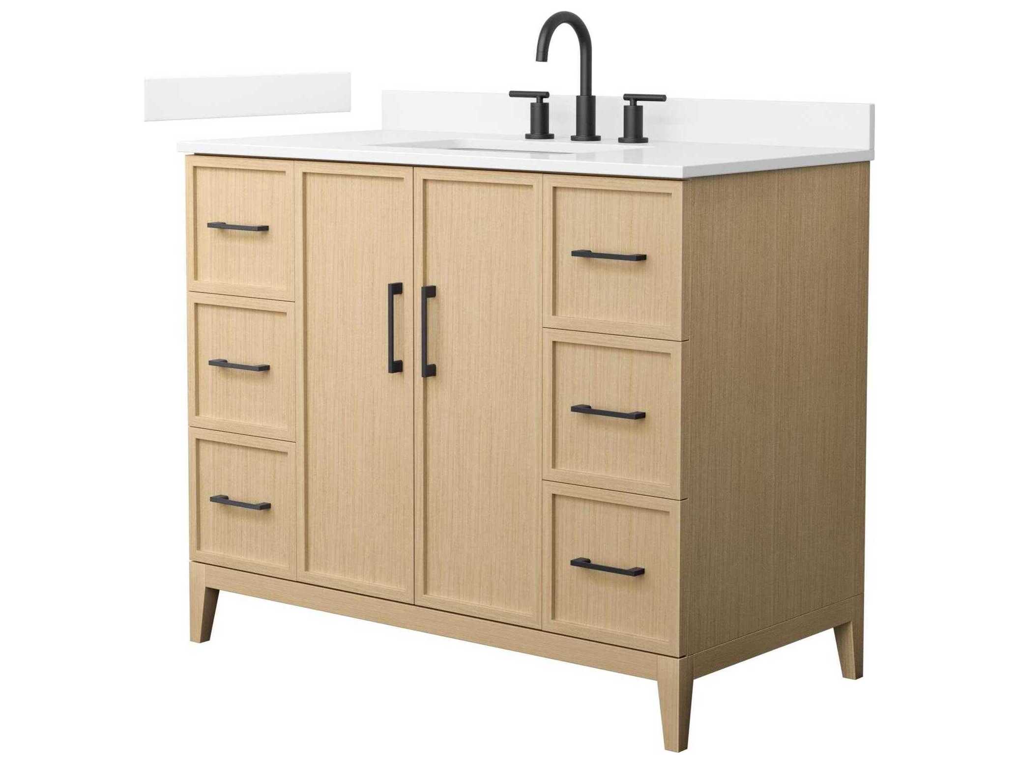 Wyndham Collection Elan 42" White Vanity