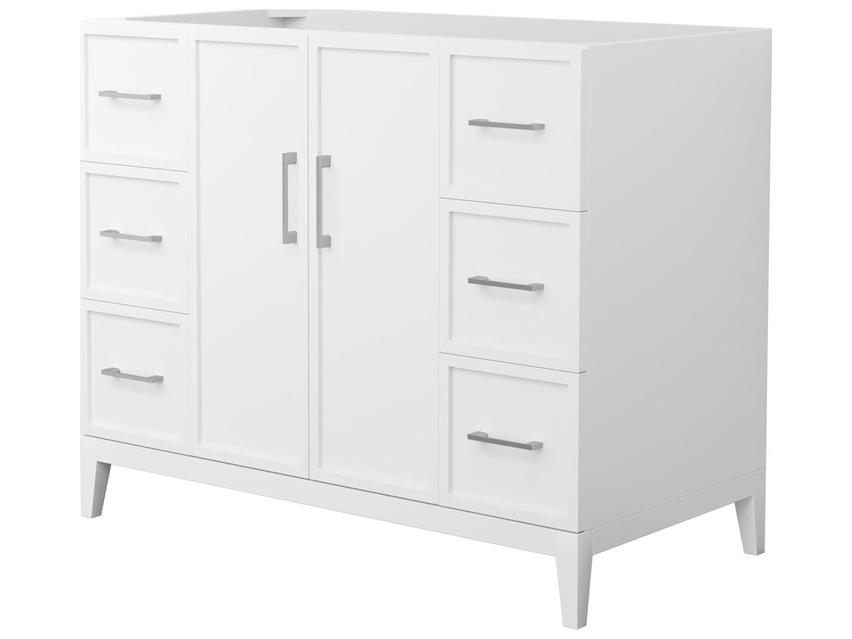 Wyndham Collection Elan 41" White Vanity