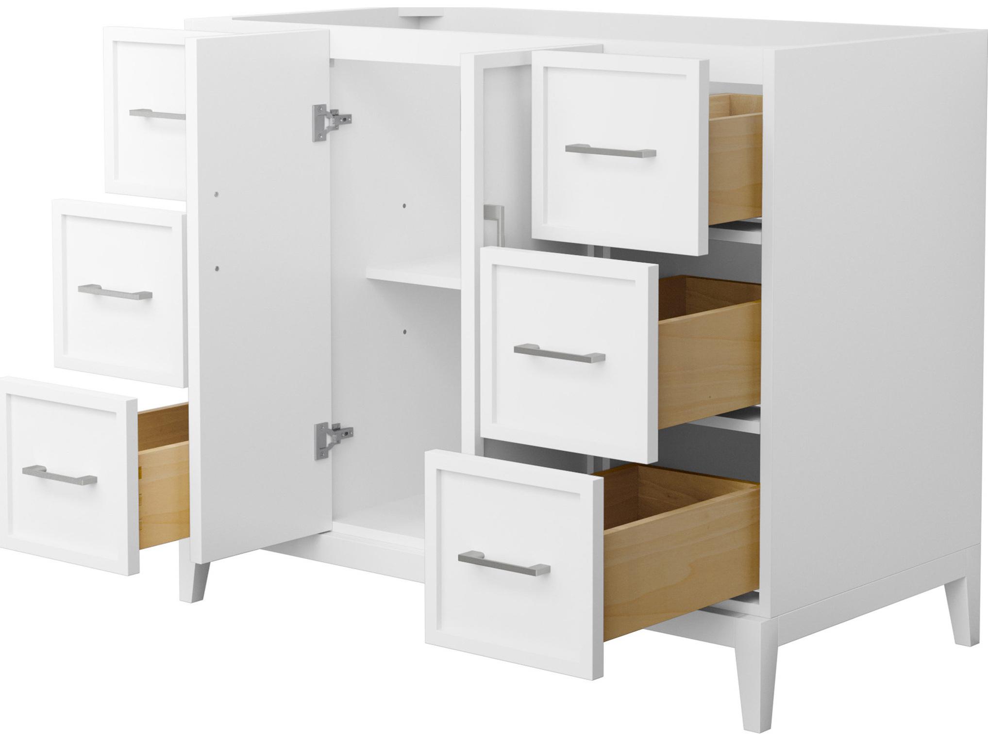 Wyndham Collection Elan 41" White Vanity