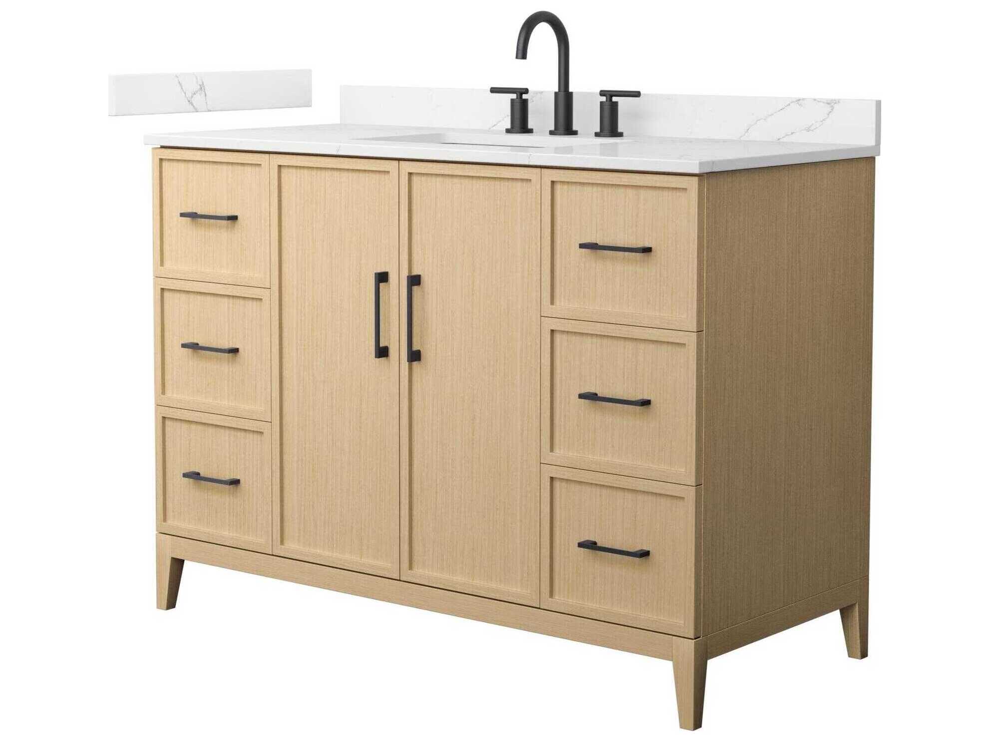 Wyndham Collection Elan 48" White Vanity