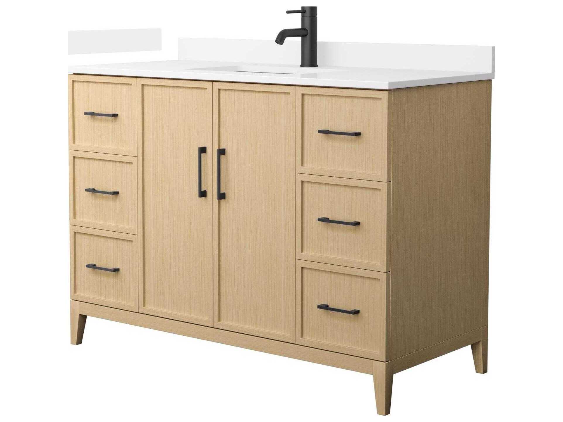 Wyndham Collection Elan 48" White Vanity