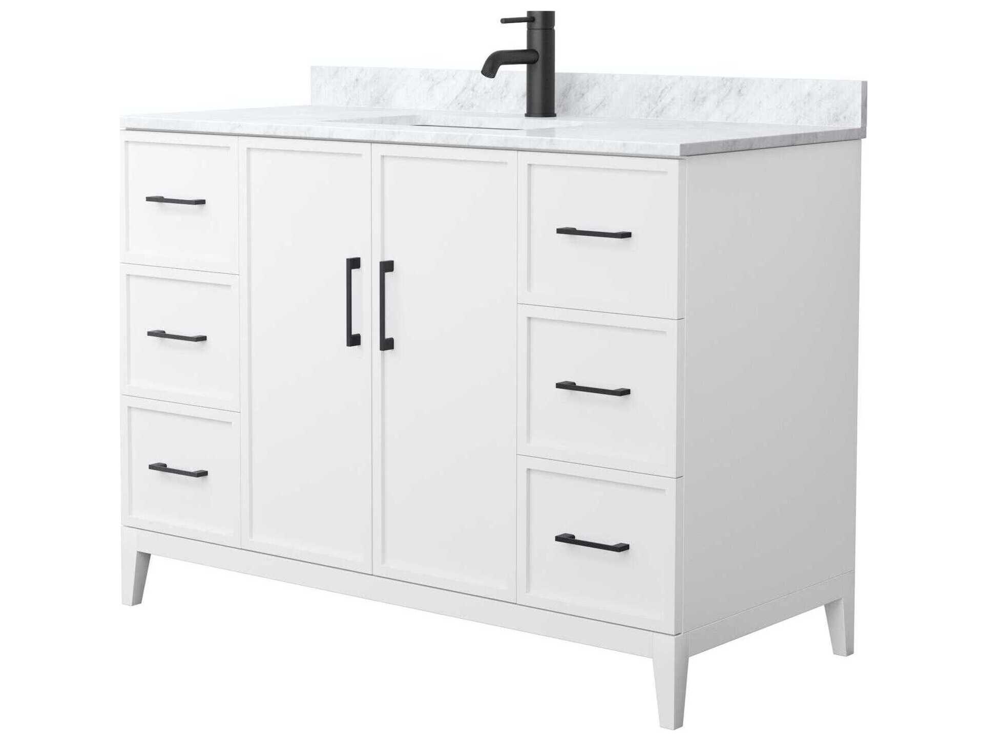 Wyndham Collection Elan 48" White Vanity