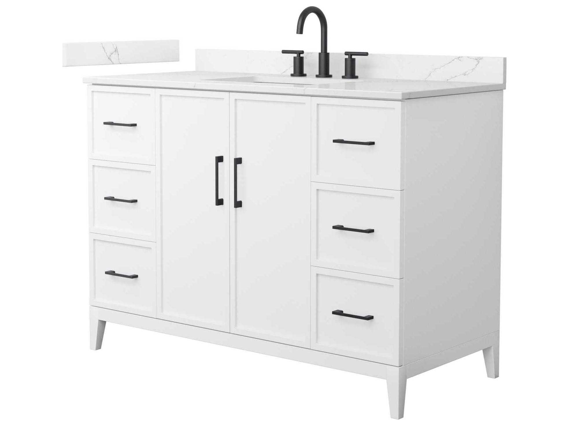 Wyndham Collection Elan 48" White Vanity