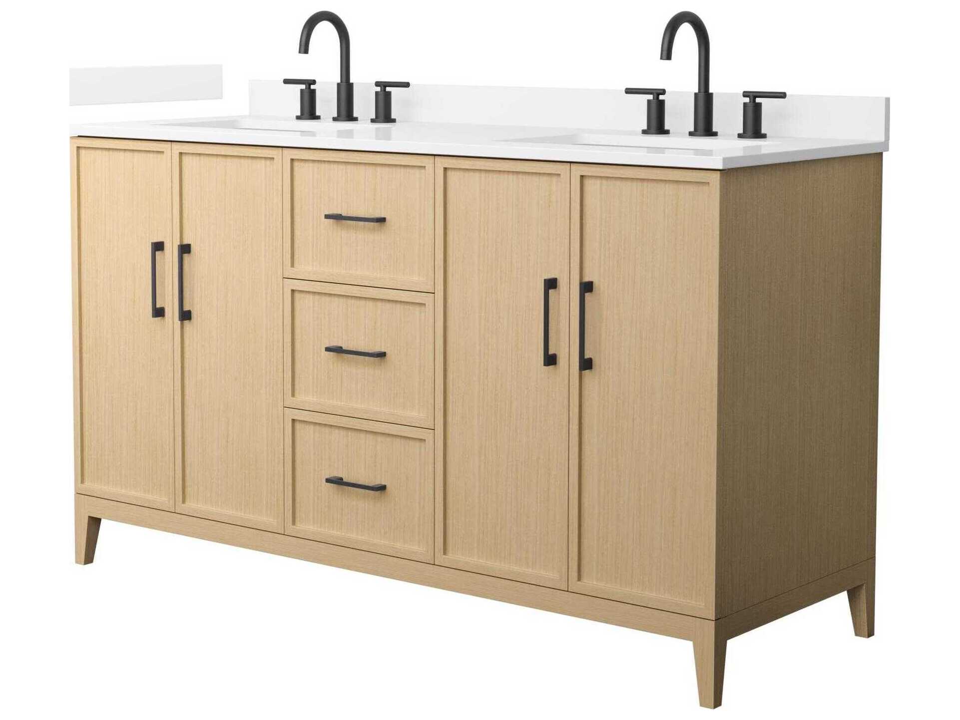 Wyndham Collection Elan 60" White Vanity