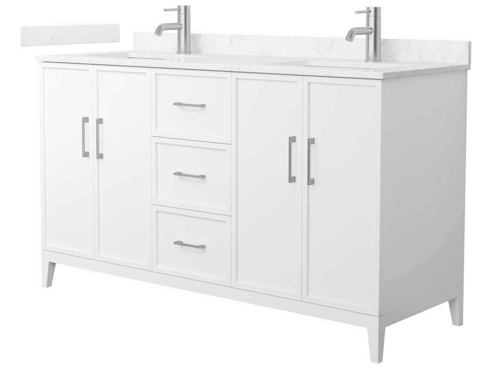 Wyndham Collection Elan 60" White Vanity