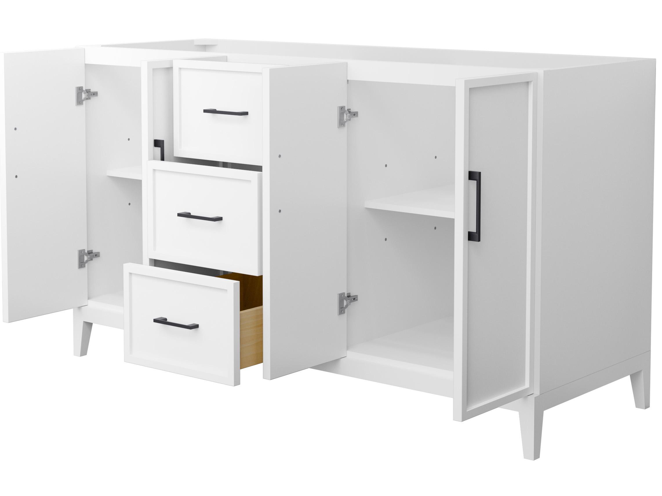 Wyndham Collection Elan 59" White Vanity