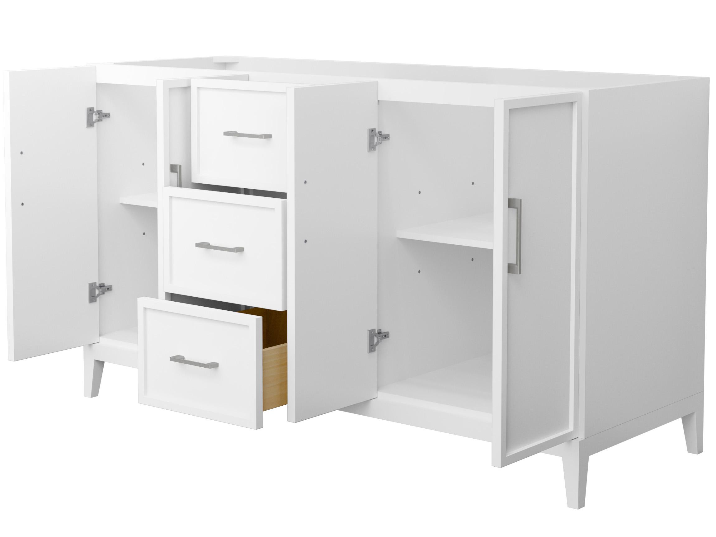 Wyndham Collection Elan 59" White Vanity