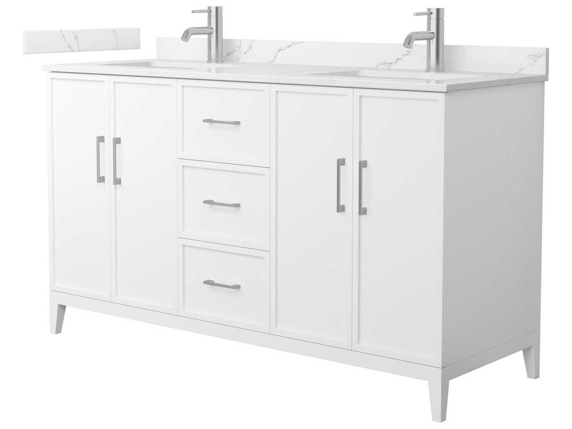 Wyndham Collection Elan 60" White Vanity