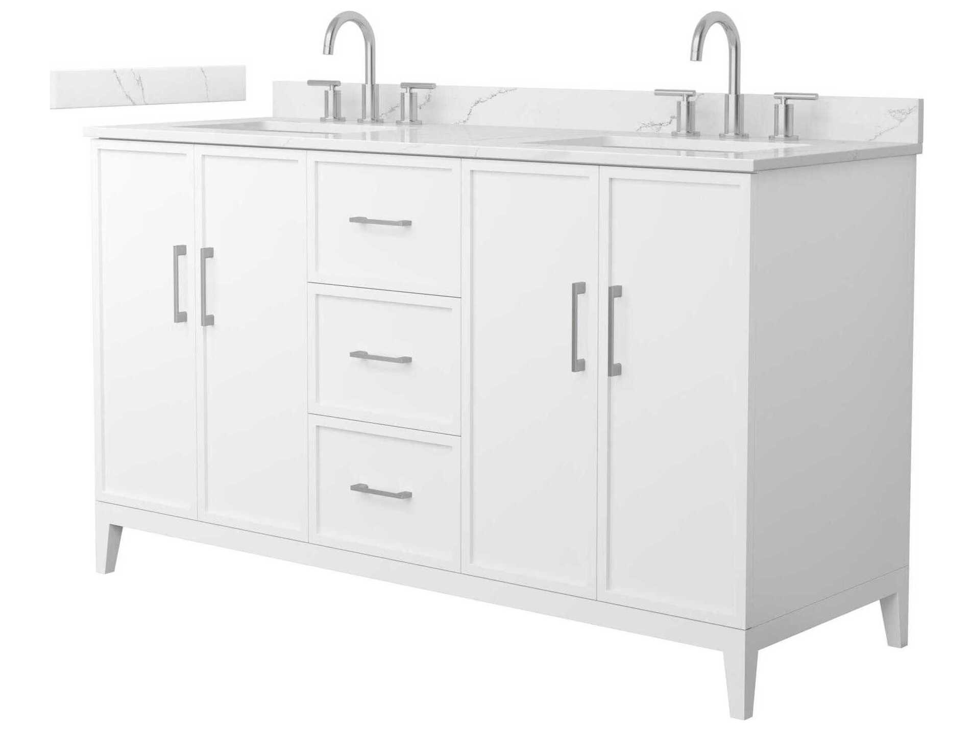 Wyndham Collection Elan 60" White Vanity