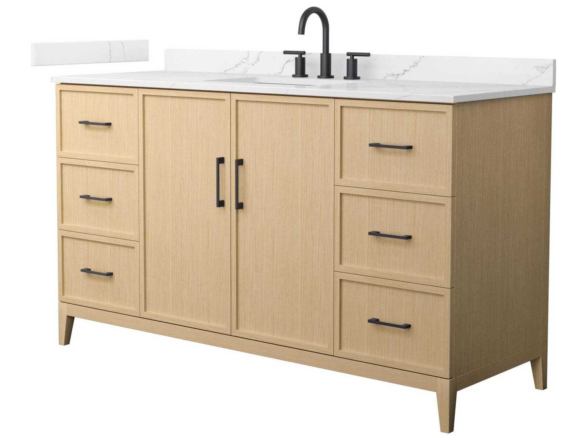 Wyndham Collection Elan 60" White Vanity