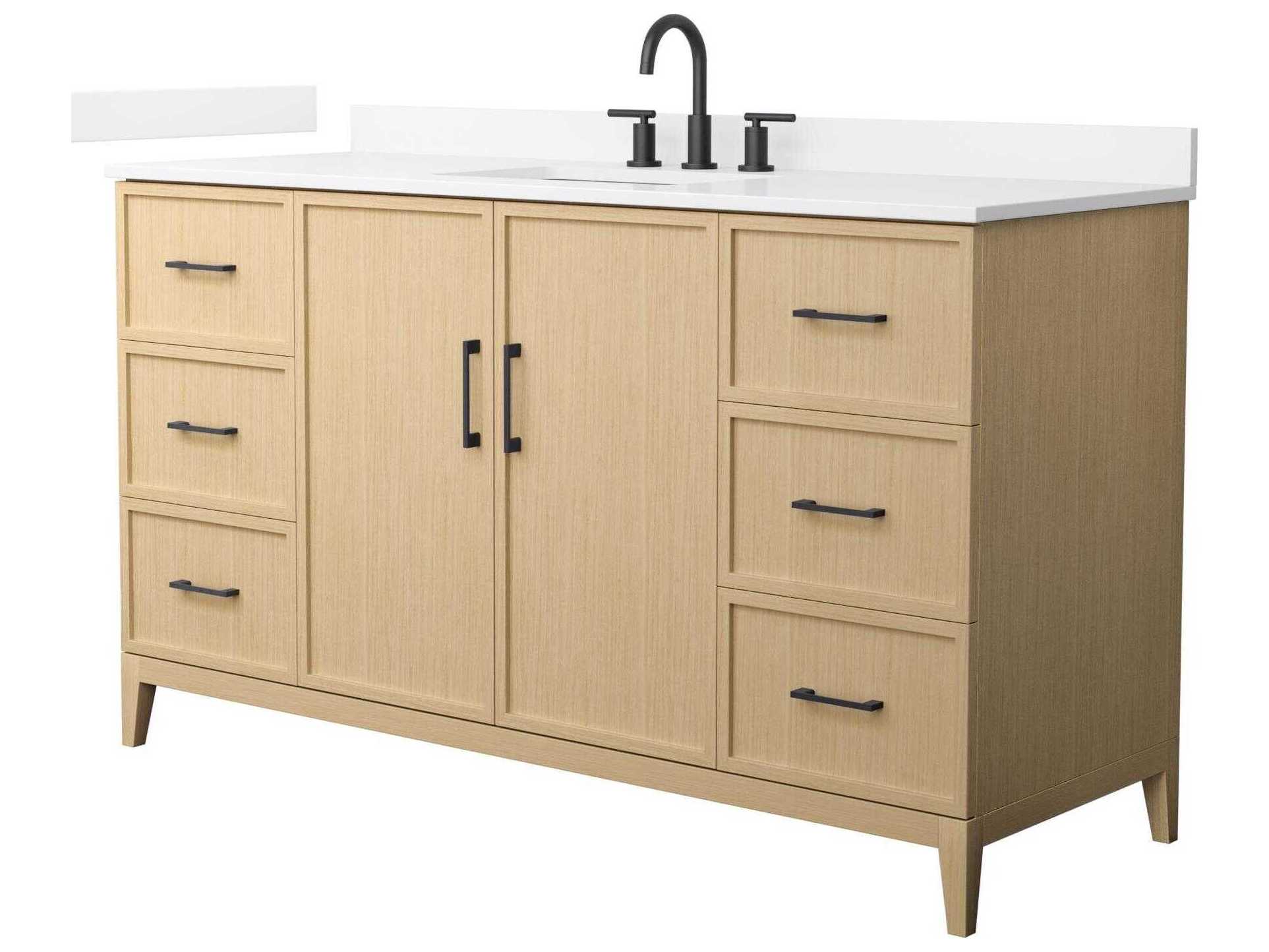 Wyndham Collection Elan 60" White Vanity