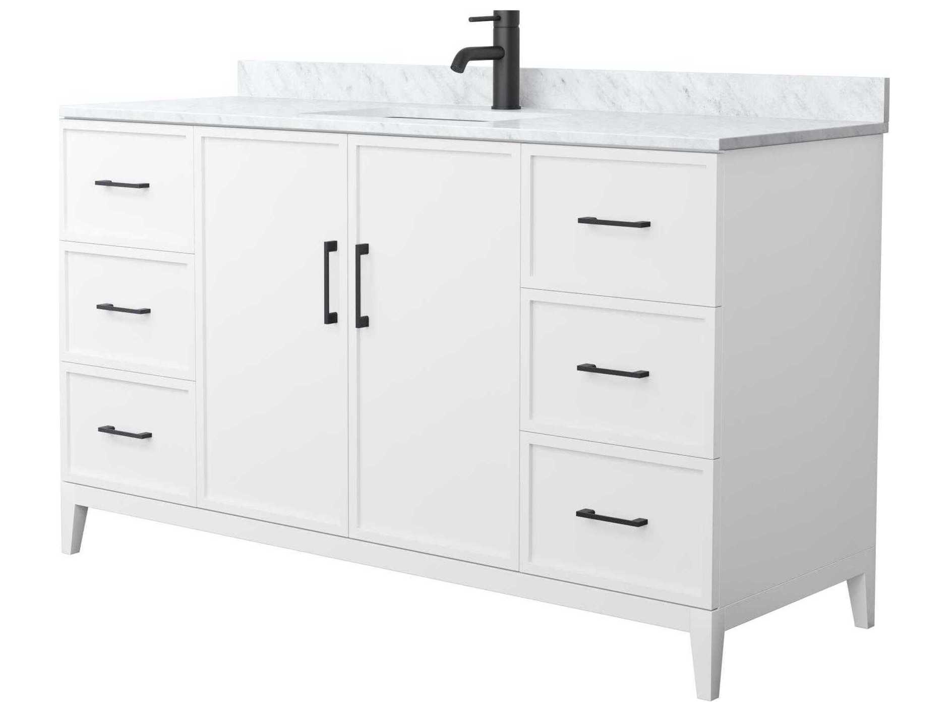 Wyndham Collection Elan 60" White Vanity