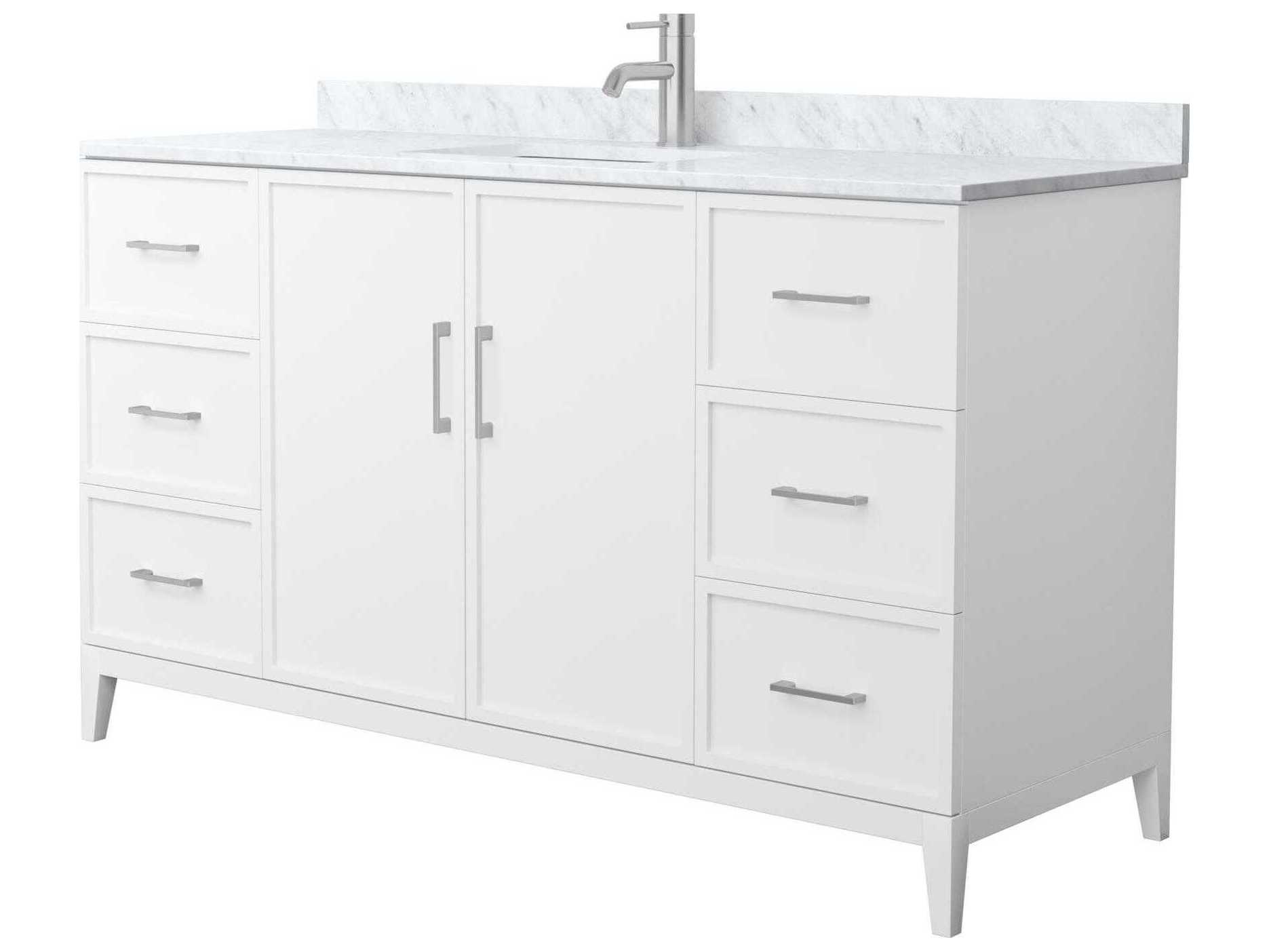 Wyndham Collection Elan 60" White Vanity