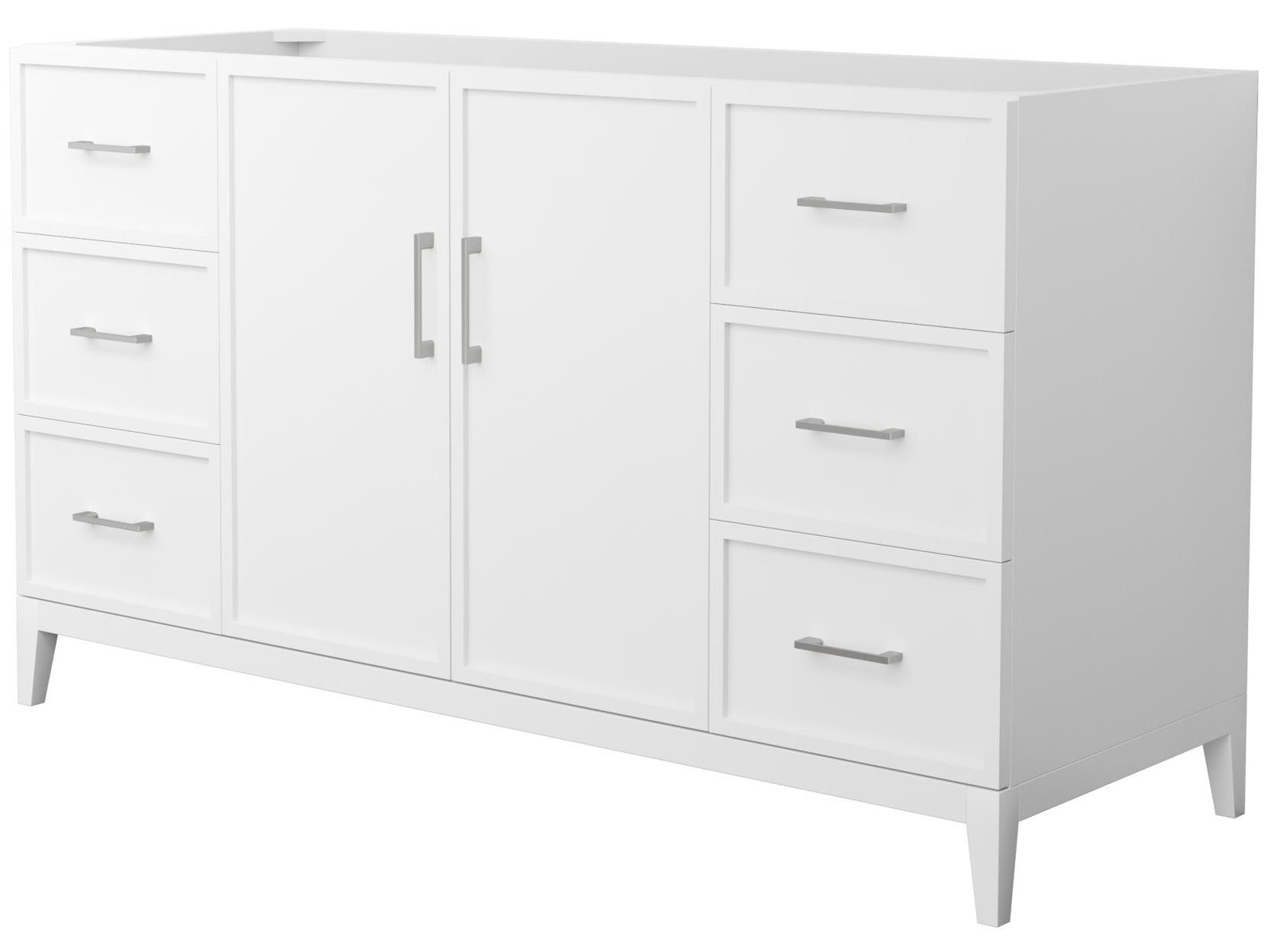 Wyndham Collection Elan 59" White Vanity