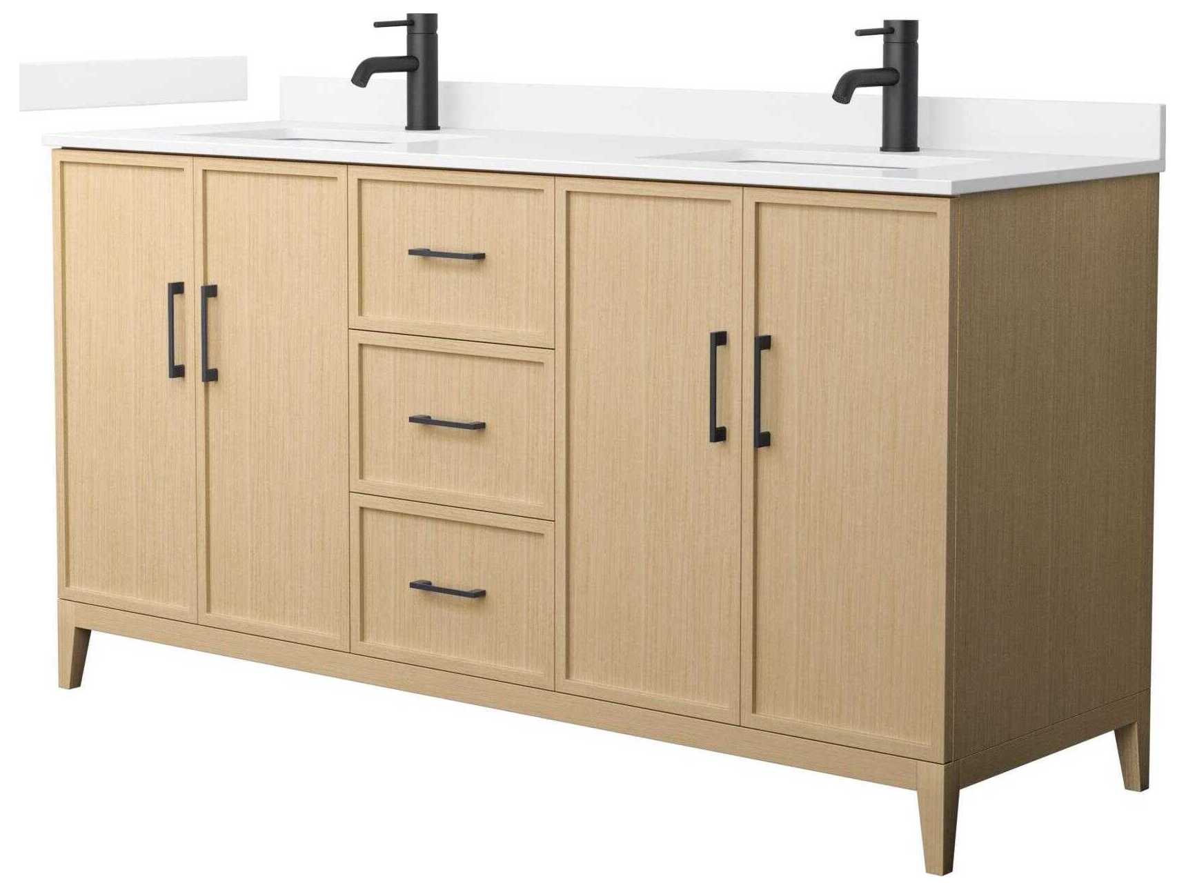 Wyndham Collection Elan 66" White Vanity