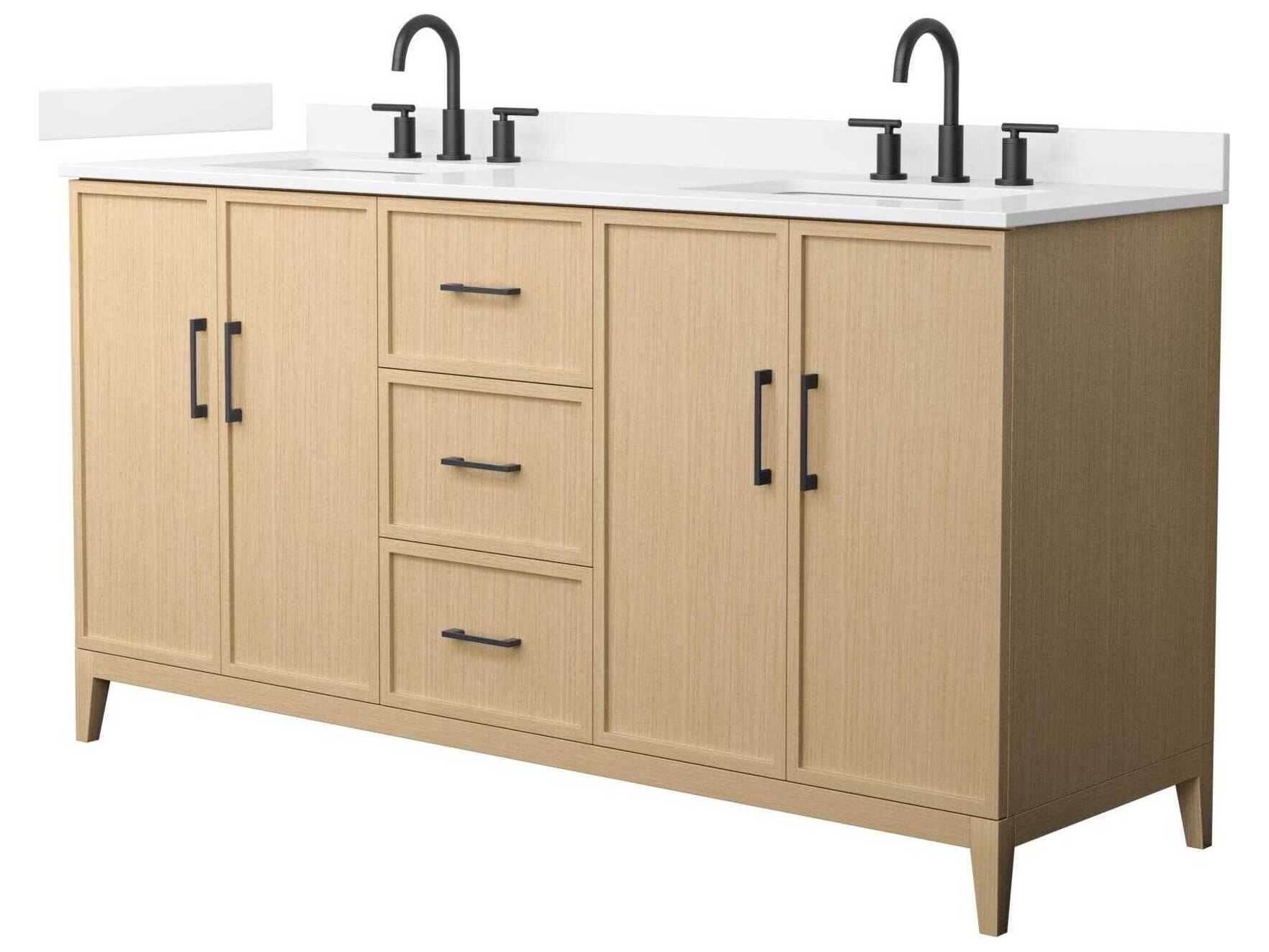 Wyndham Collection Elan 66" White Vanity