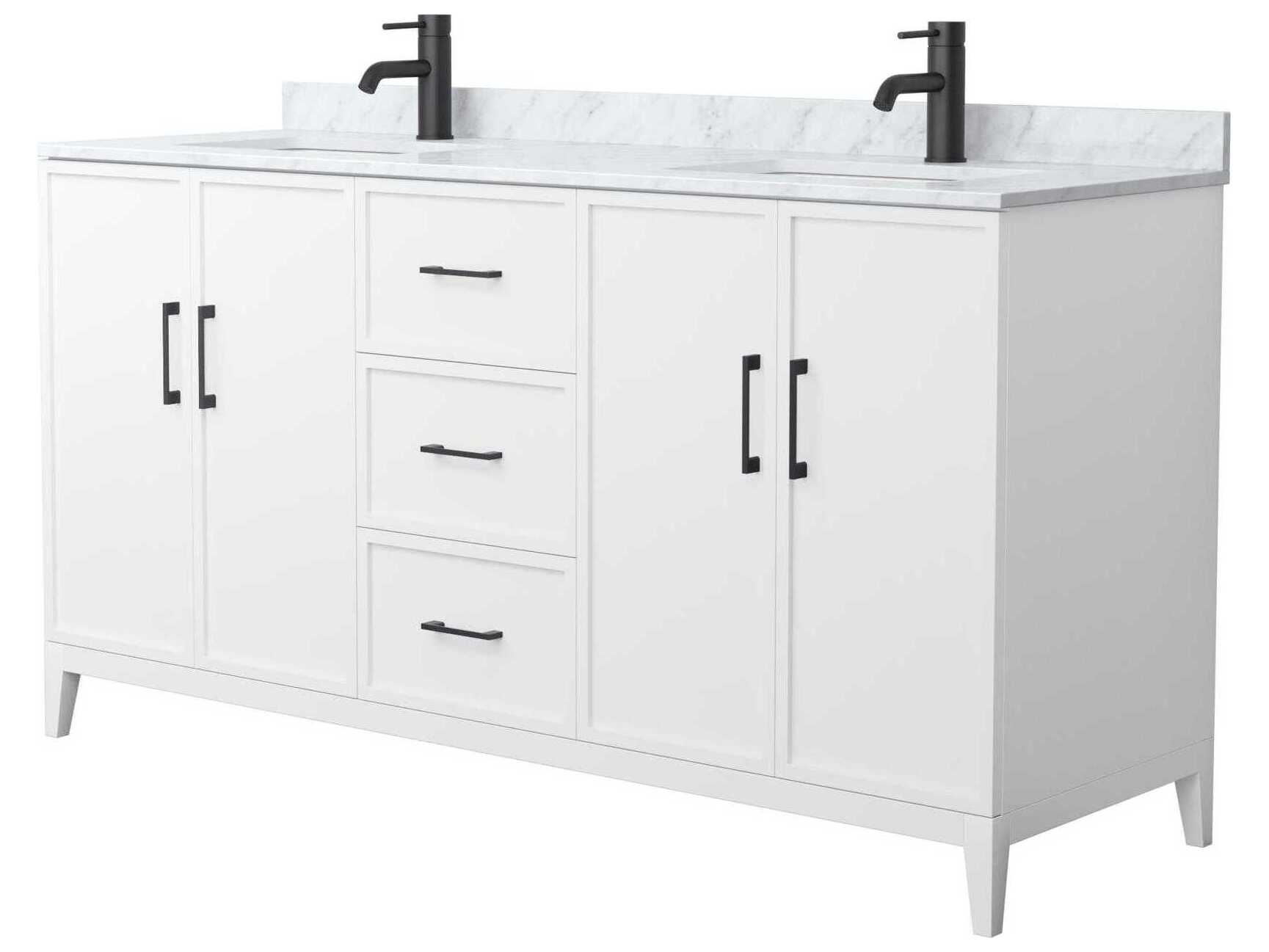 Wyndham Collection Elan 66" White Vanity