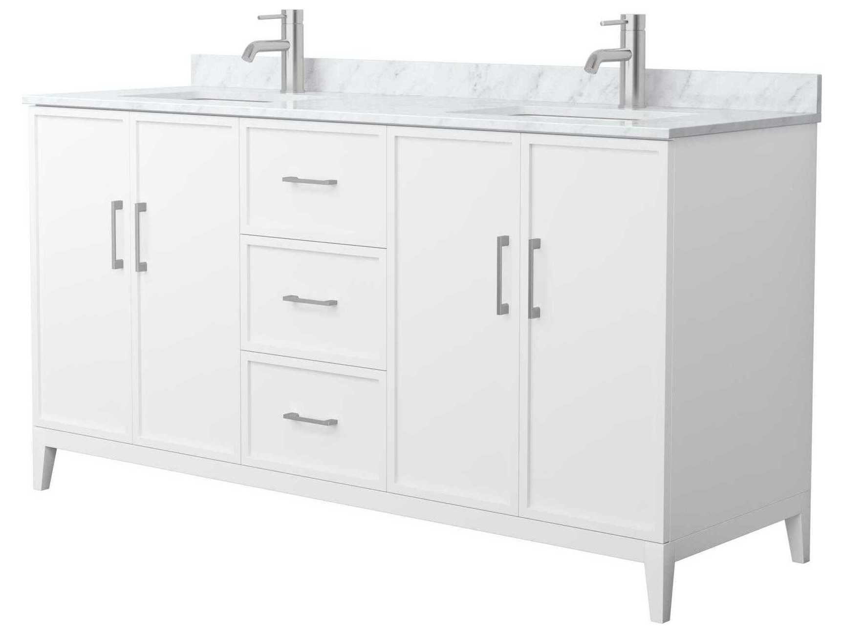 Wyndham Collection Elan 66" White Vanity