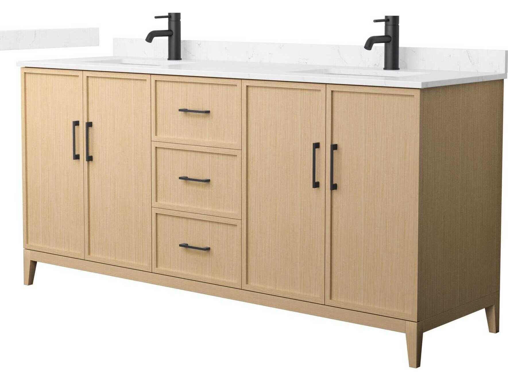 Wyndham Collection Elan 72" White Vanity