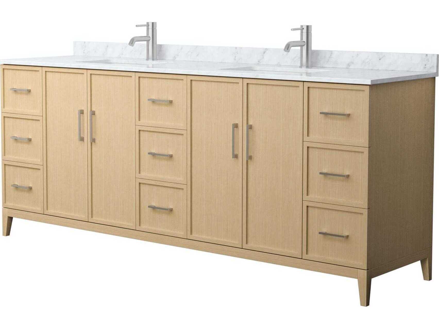 Wyndham Collection Elan 84" White Vanity