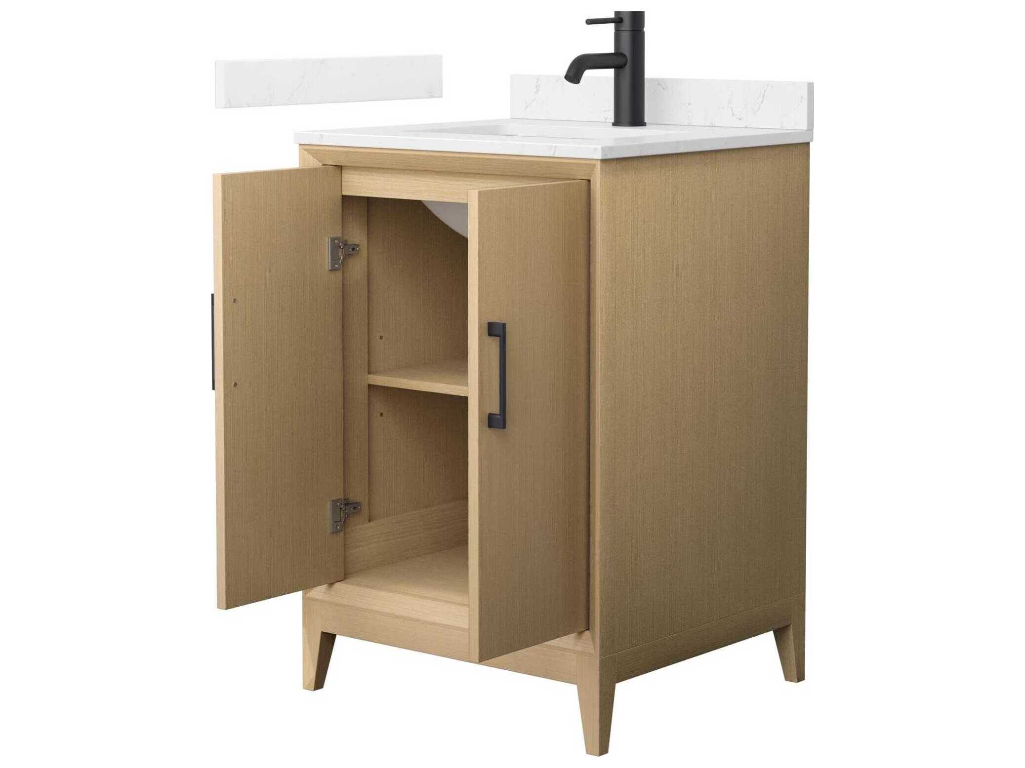 Wyndham Collection Janna 24" White Vanity