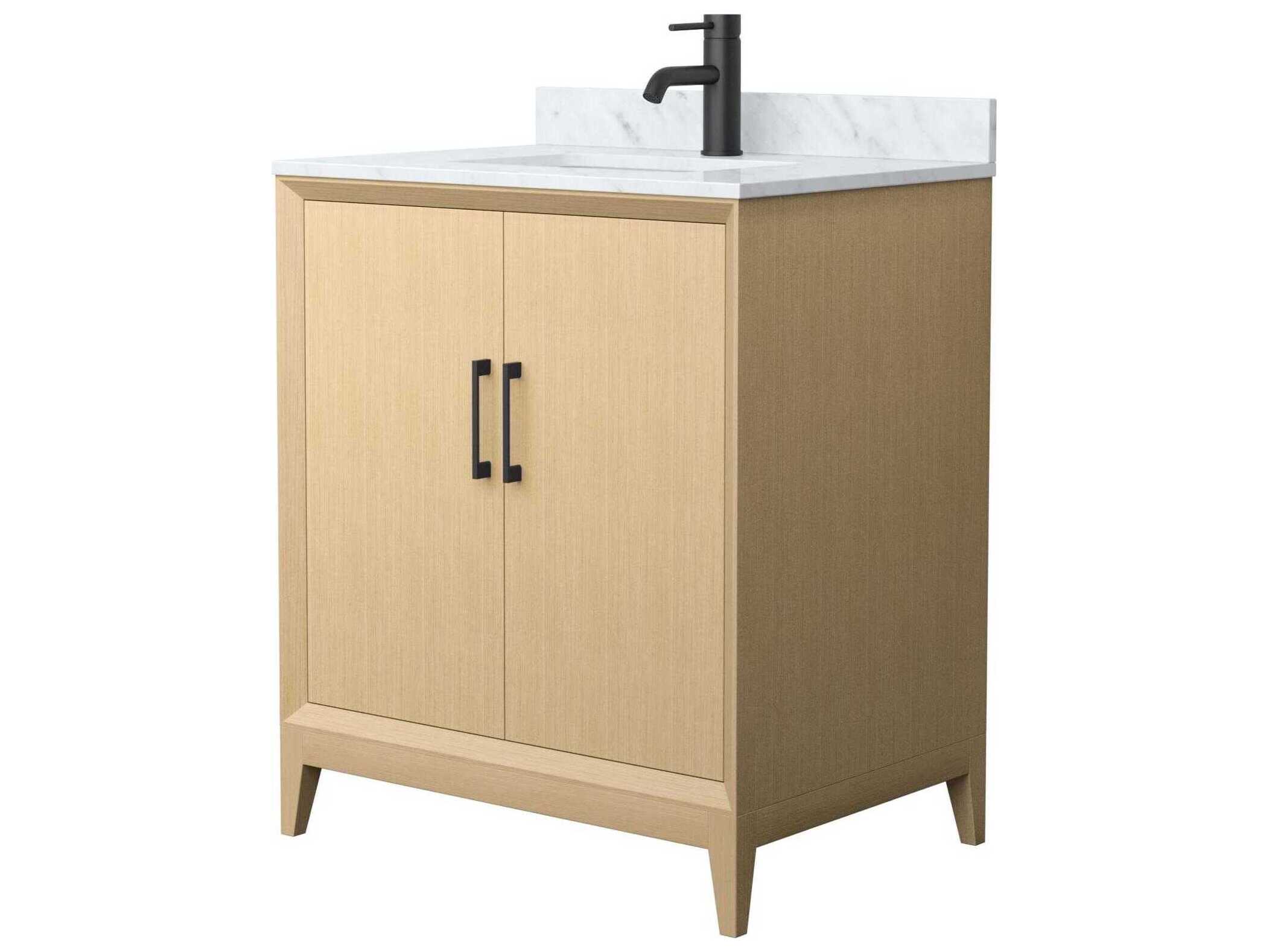 Wyndham Collection Janna 30" White Vanity