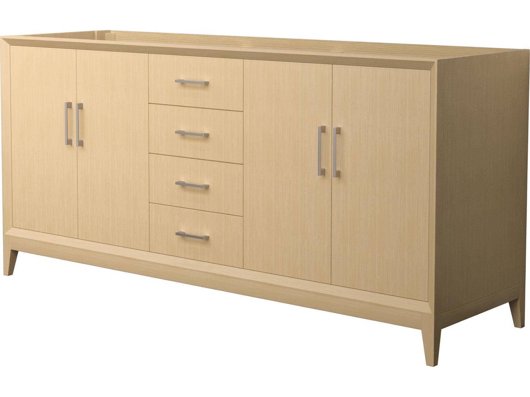 Wyndham Collection Janna 72" White Vanity