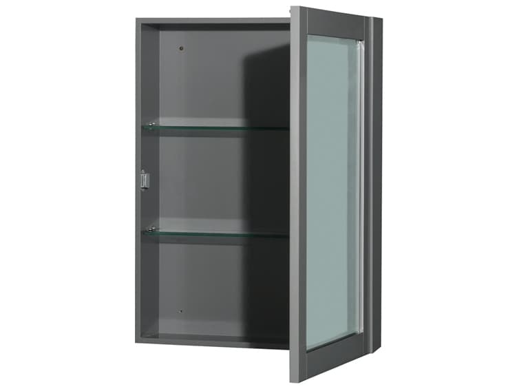 Wyndham Collection Sheffield 47" Dark Gray Vanity