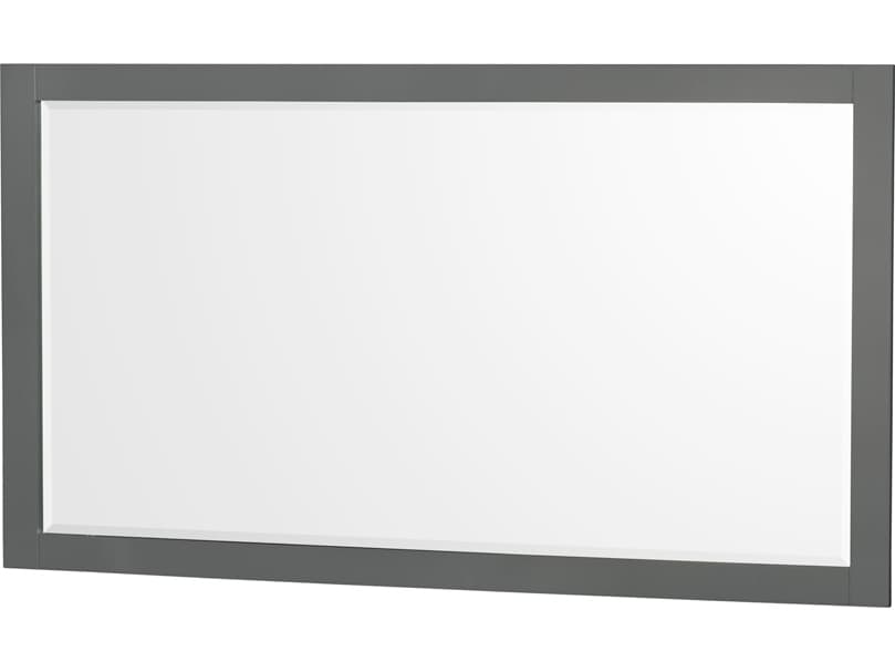 Wyndham Collection Sheffield 59" Dark Gray Vanity