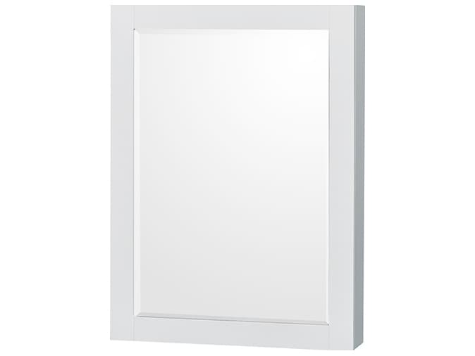 Wyndham Collection Sheffield 80" White Vanity with Medicine Cabinet