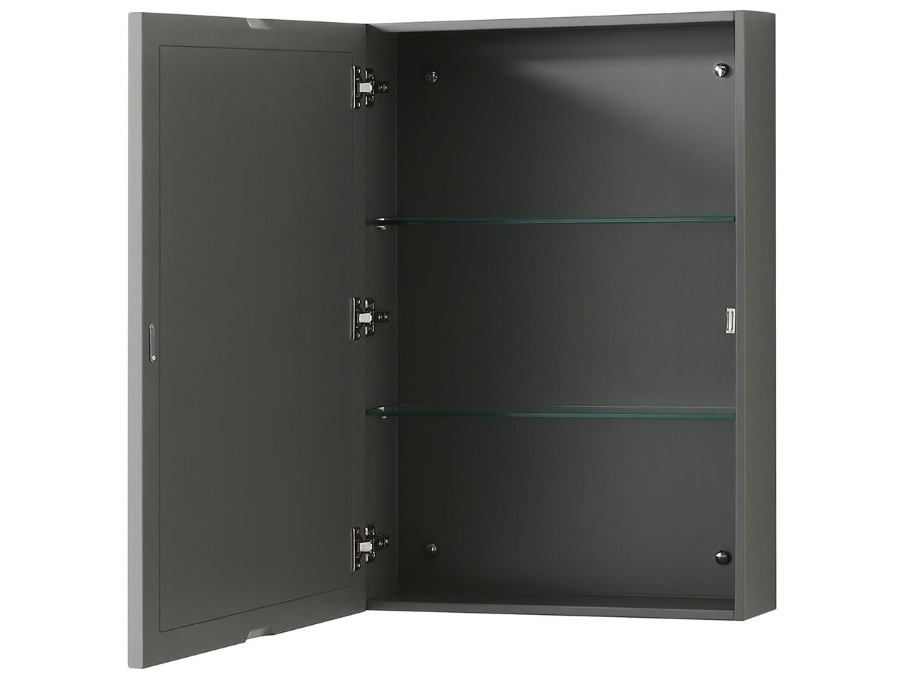 Wyndham Collection Deborah 71" Dark Gray Vanity with Medicine Cabinet