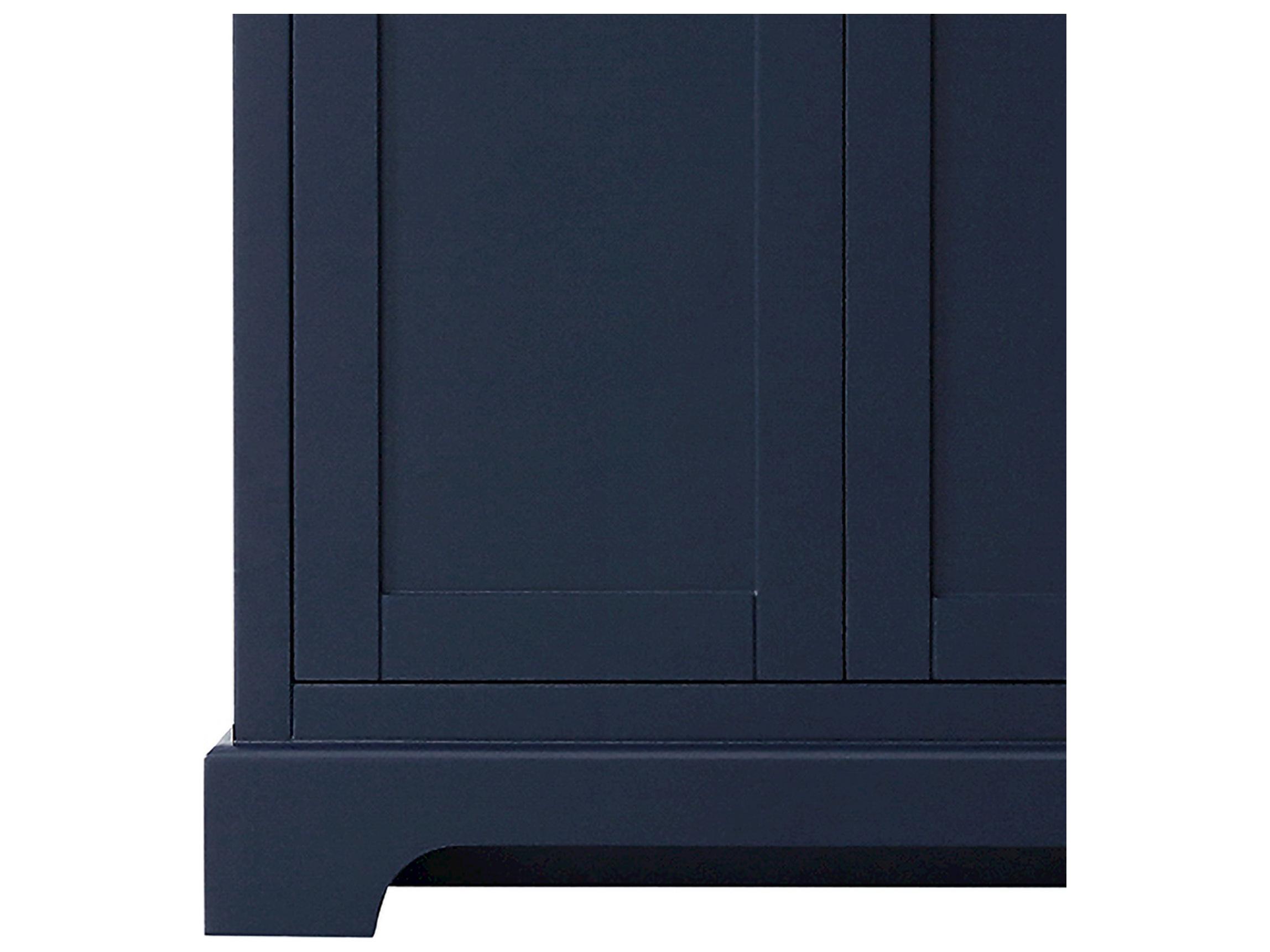 Wyndham Collection Avery 71" Dark Blue Vanity