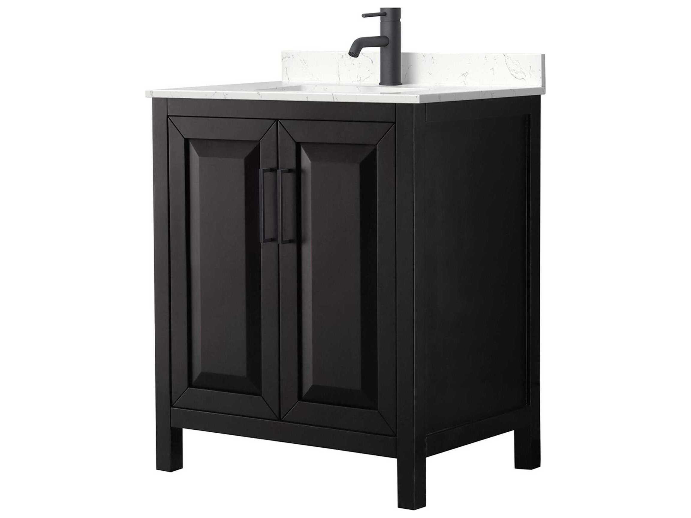 Wyndham Collection Daria 30" Dark Espresso Vanity