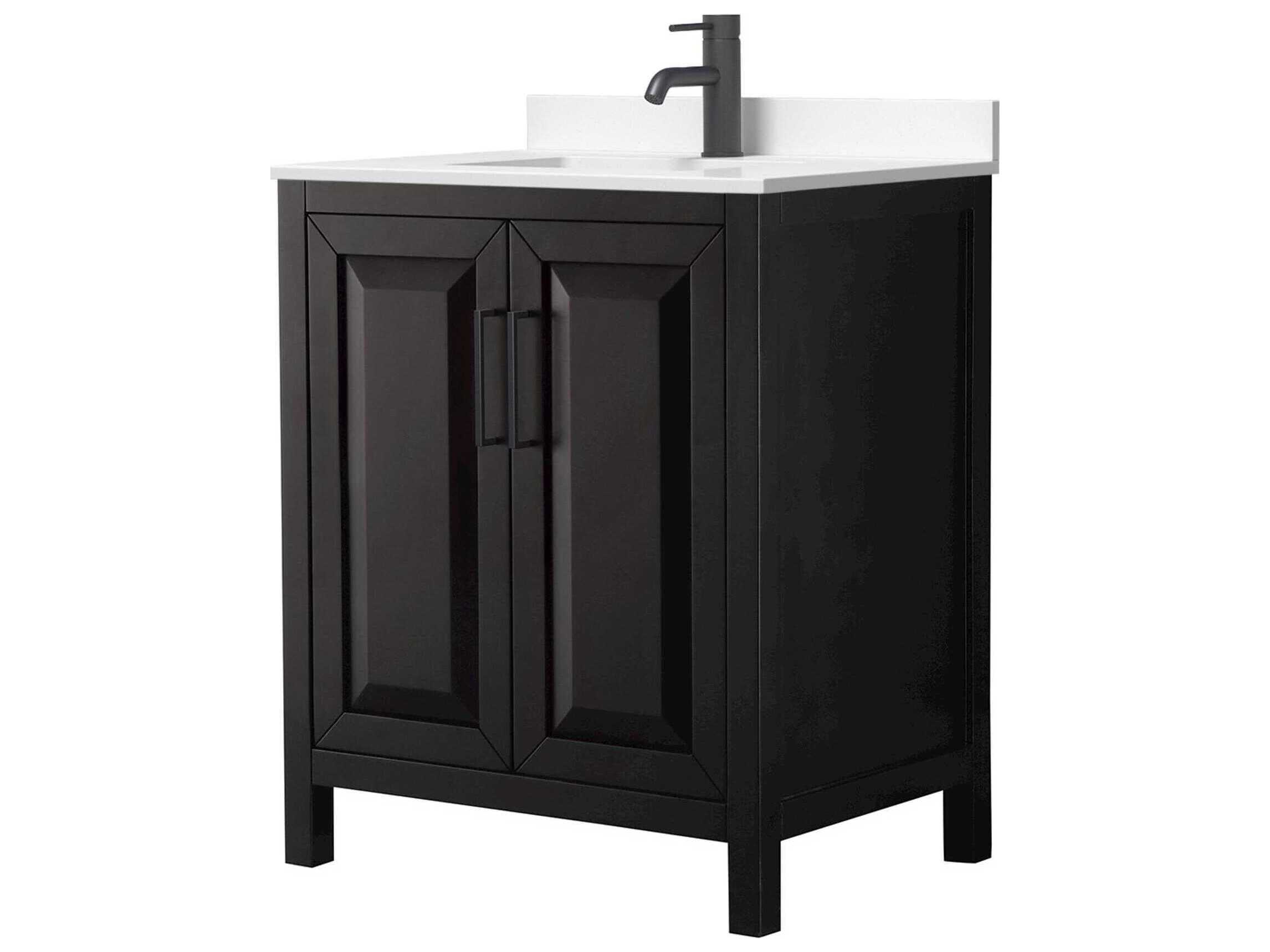 Wyndham Collection Daria 30" Dark Espresso Vanity