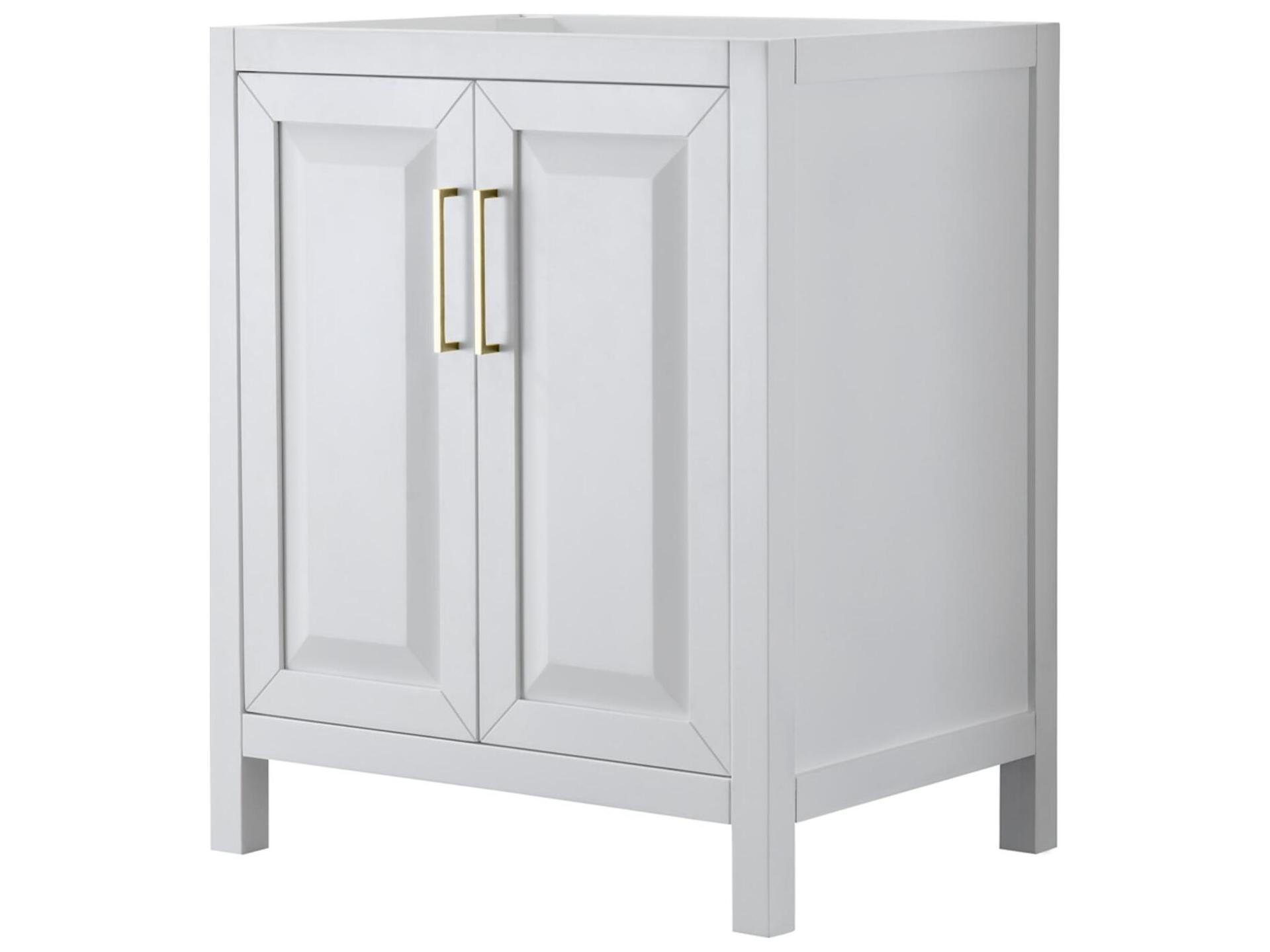 Wyndham Collection Daria 29" White Vanity