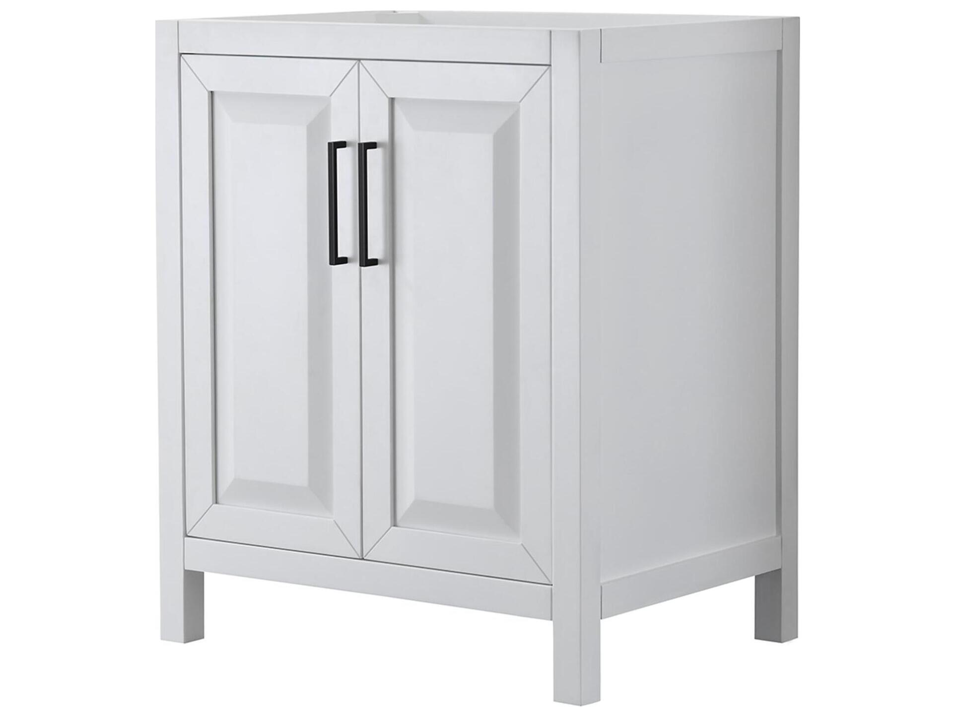 Wyndham Collection Daria 29" White Vanity