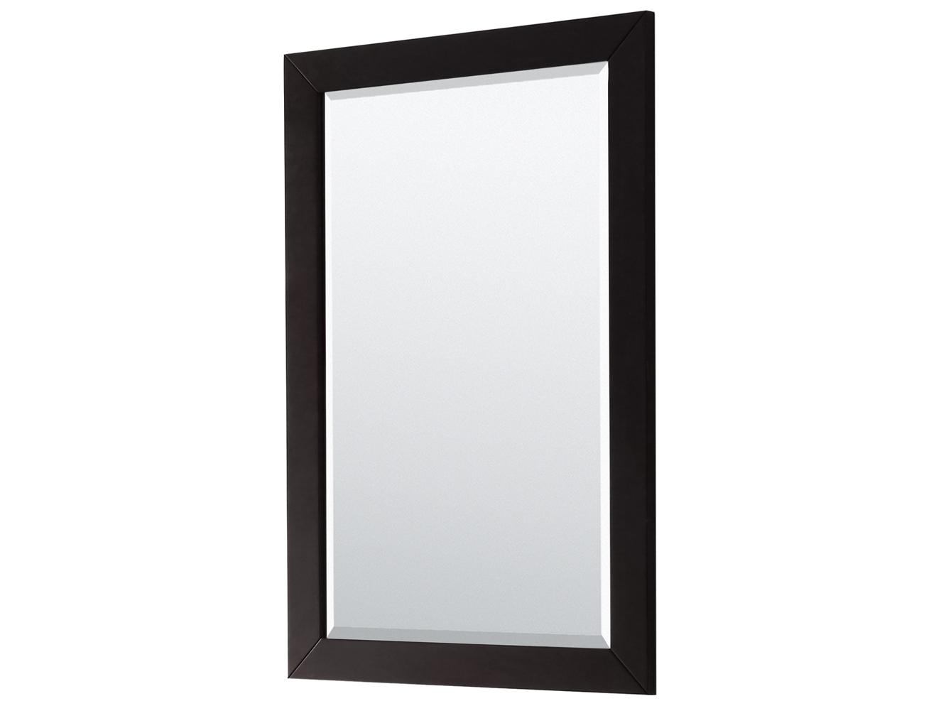 Wyndham Collection Daria 59" Dark Espresso Vanity with 24" Mirror