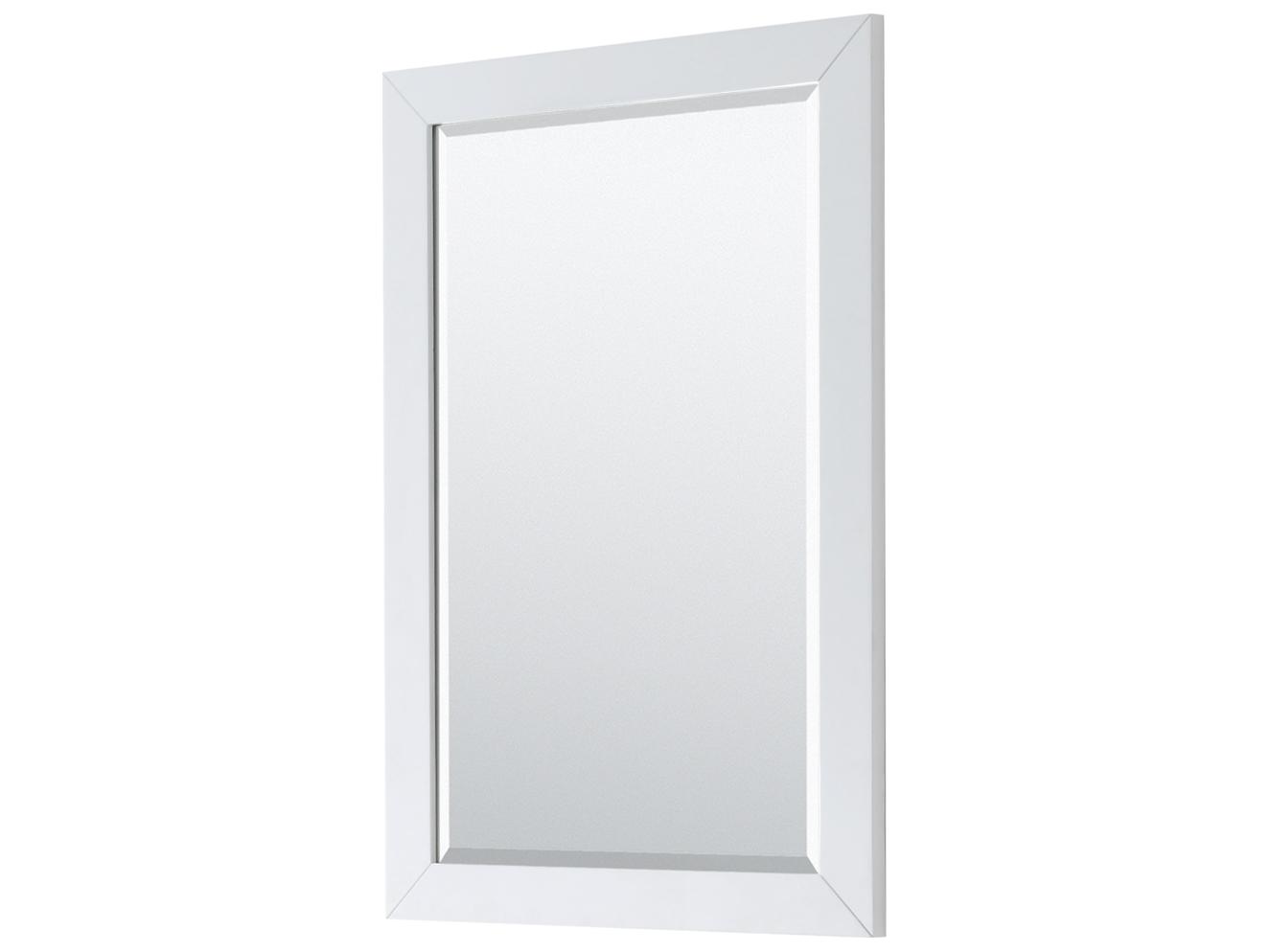 Wyndham Collection Daria 71" White Vanity with 24" Mirror