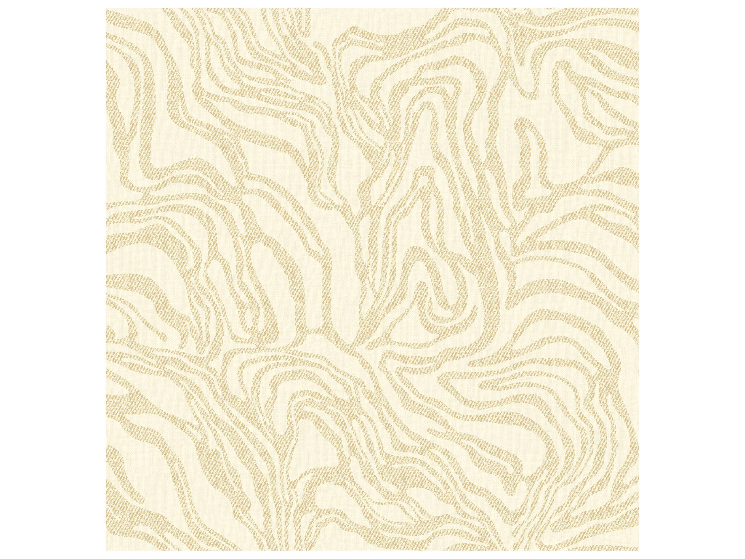 York Wallcoverings Drew & Jonathan Home Fifth Edition Gold Marbled Wallpaper